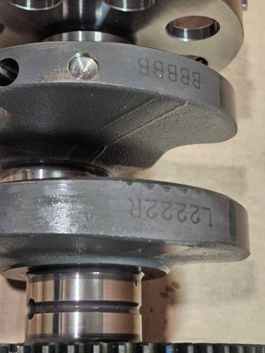 08-21 Suzuki Hayabusa Gsx1300r Engine Motor Genuine OEM Crankshaft Crank Shaft