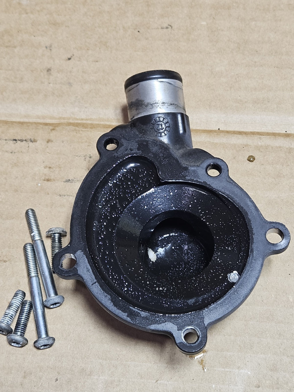 2010-2014 BMW S1000RR S1000 Engine Coolant Cooling OEM Water Pump Housing Cover