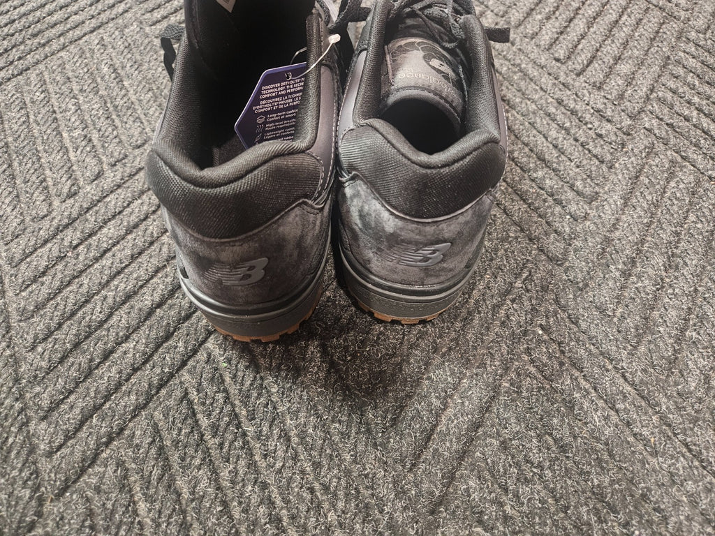 New Balance 550 BB550BGU Sneaker Men's Size 11 Black Leather Lifestyle Shoes