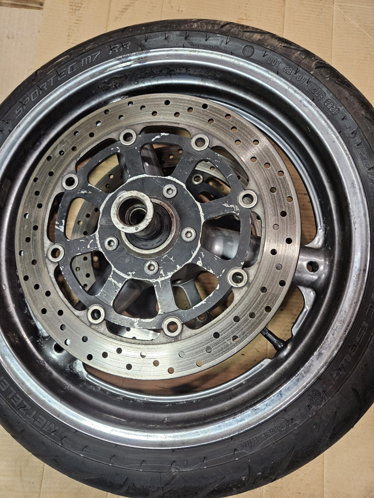 00-03 SUZUKI GSXR750 GSX-R750 FRONT WHEEL RIM 2003