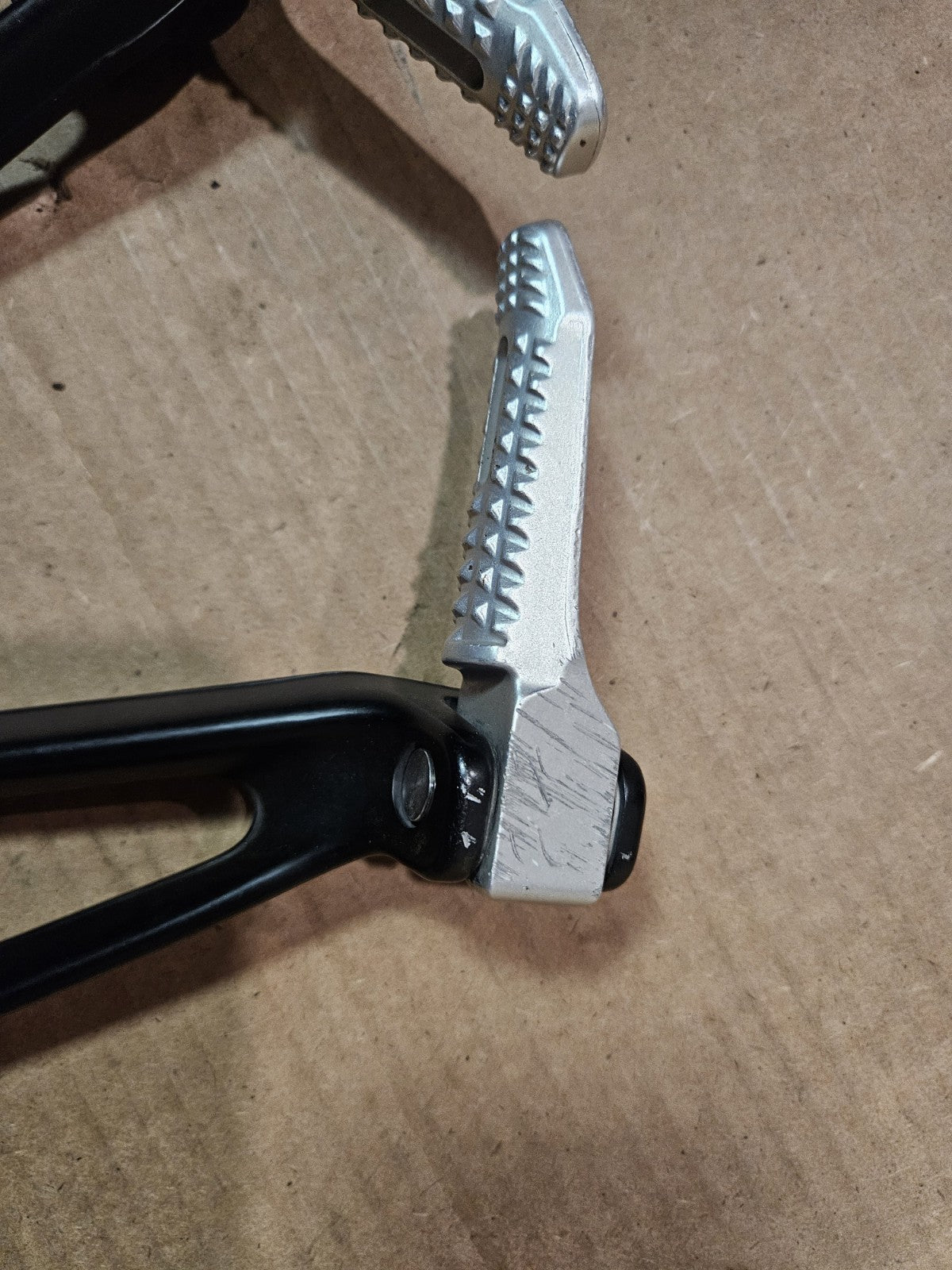 2012-2018 BMW S1000RR LEFT RIGHT REAR PASSENGER FOOT PEG BRACKET OEM