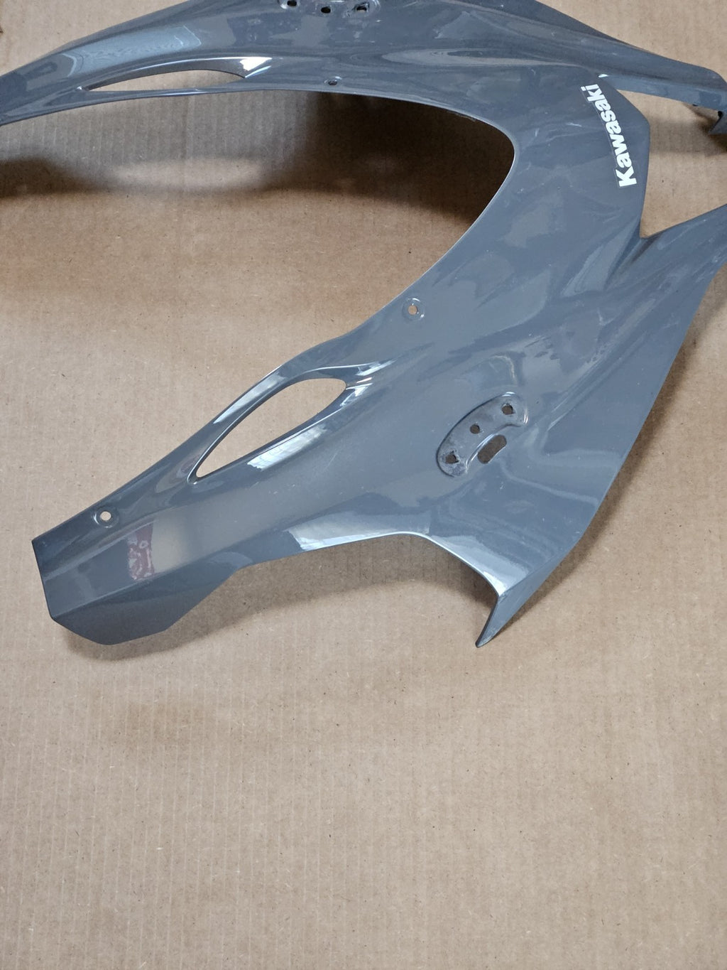 2016-2019 KAWASAKI NINJA ZX-10R ZX10 OEM FRONT UPPER NOSE FAIRING COWL