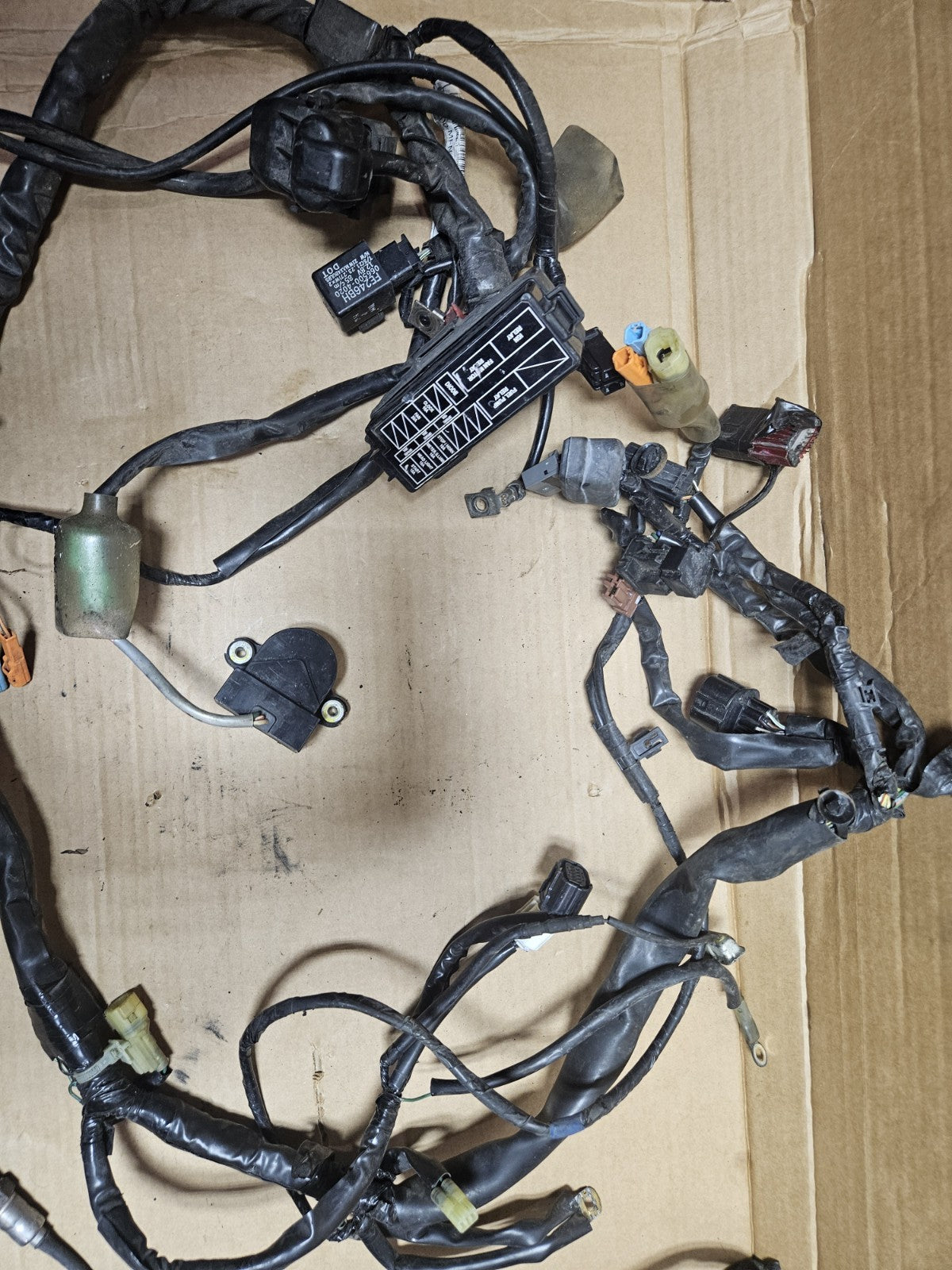 2011 HONDA CB1000R MAIN ENGINE WIRING HARNESS MOTOR WIRE LOOM OEM