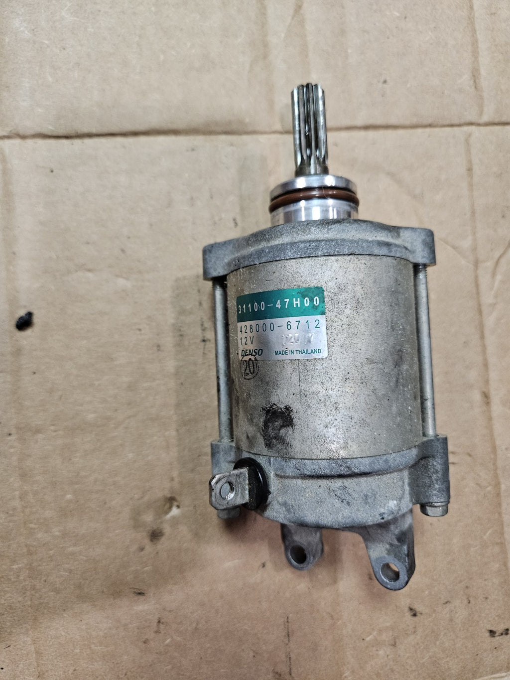 09-16 2009 OEM 2015 Suzuki Gsxr 1000 Engine Starter Motor Starting 31100-47h00