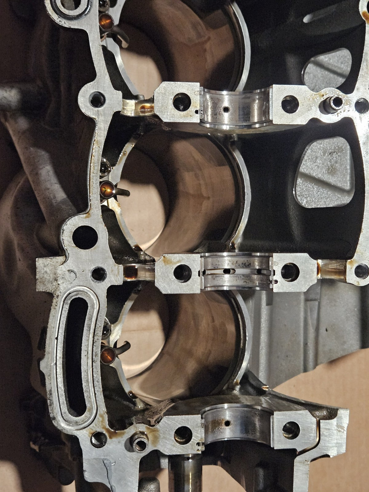 2010-2014 BMW S1000RR Genuine OEM Crankcase Crank Case Engine Block Bottom End