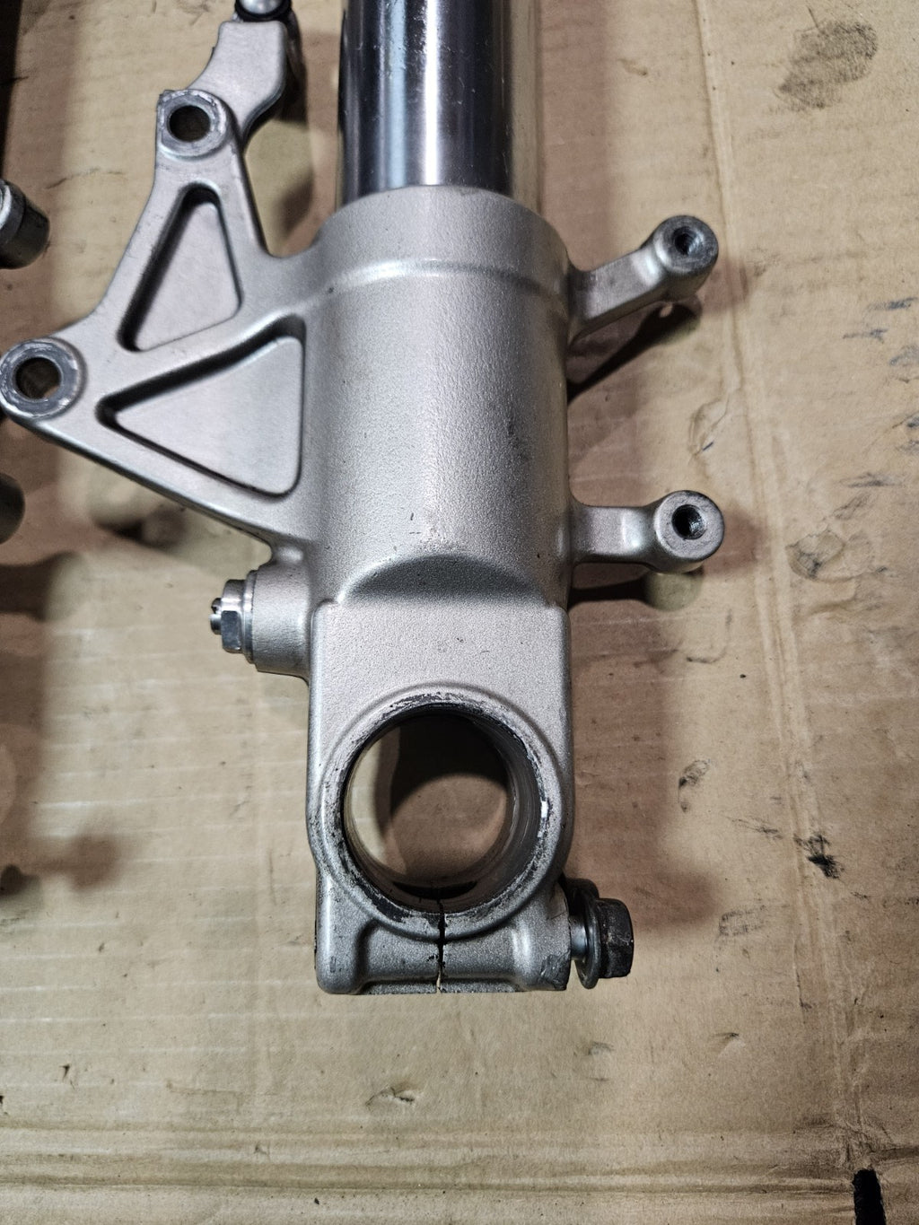 00-03 2000-2003 SUZUKI GSXR 750 FRONT FORKS FORK TUBE LEFT RIGHT OEM STRAIGHT