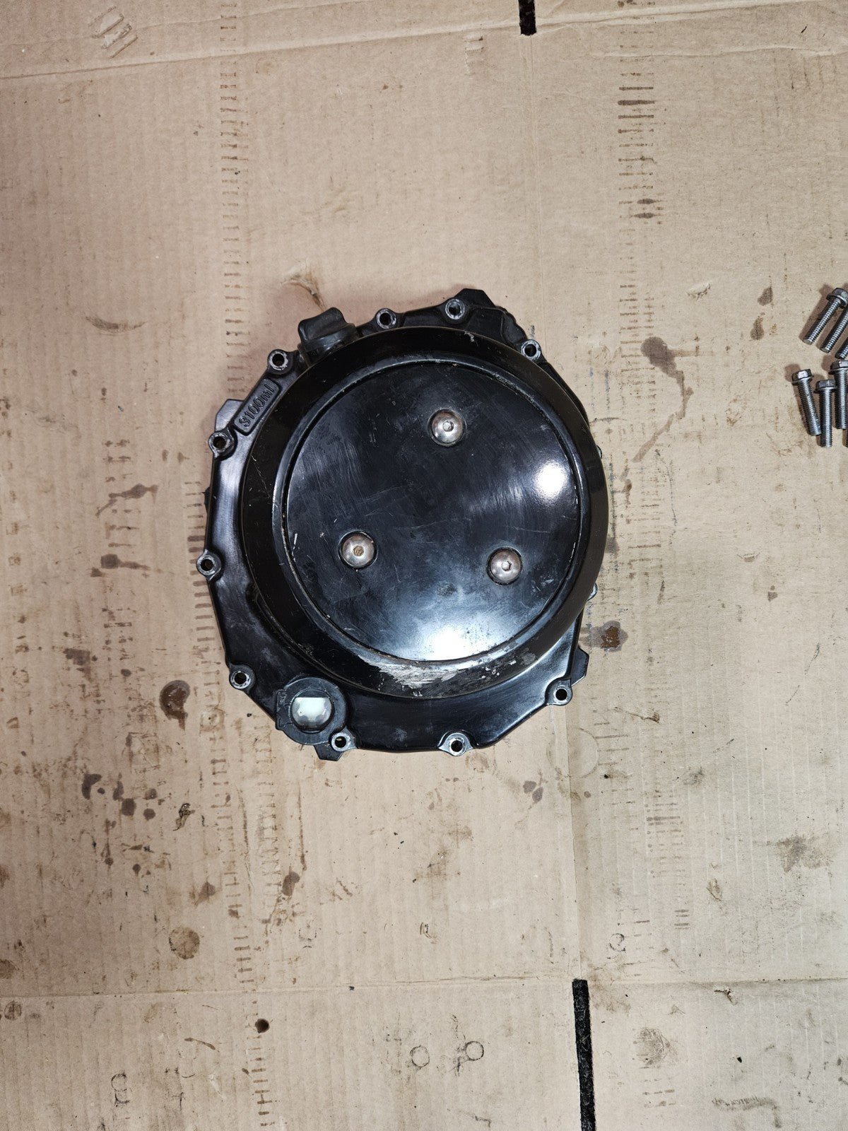 GENUINE OEM 08-20 SUZUKI GSXR1300 HAYABUSA CLUTCH COVER RIGHT SIDE ENGINE PANEL
