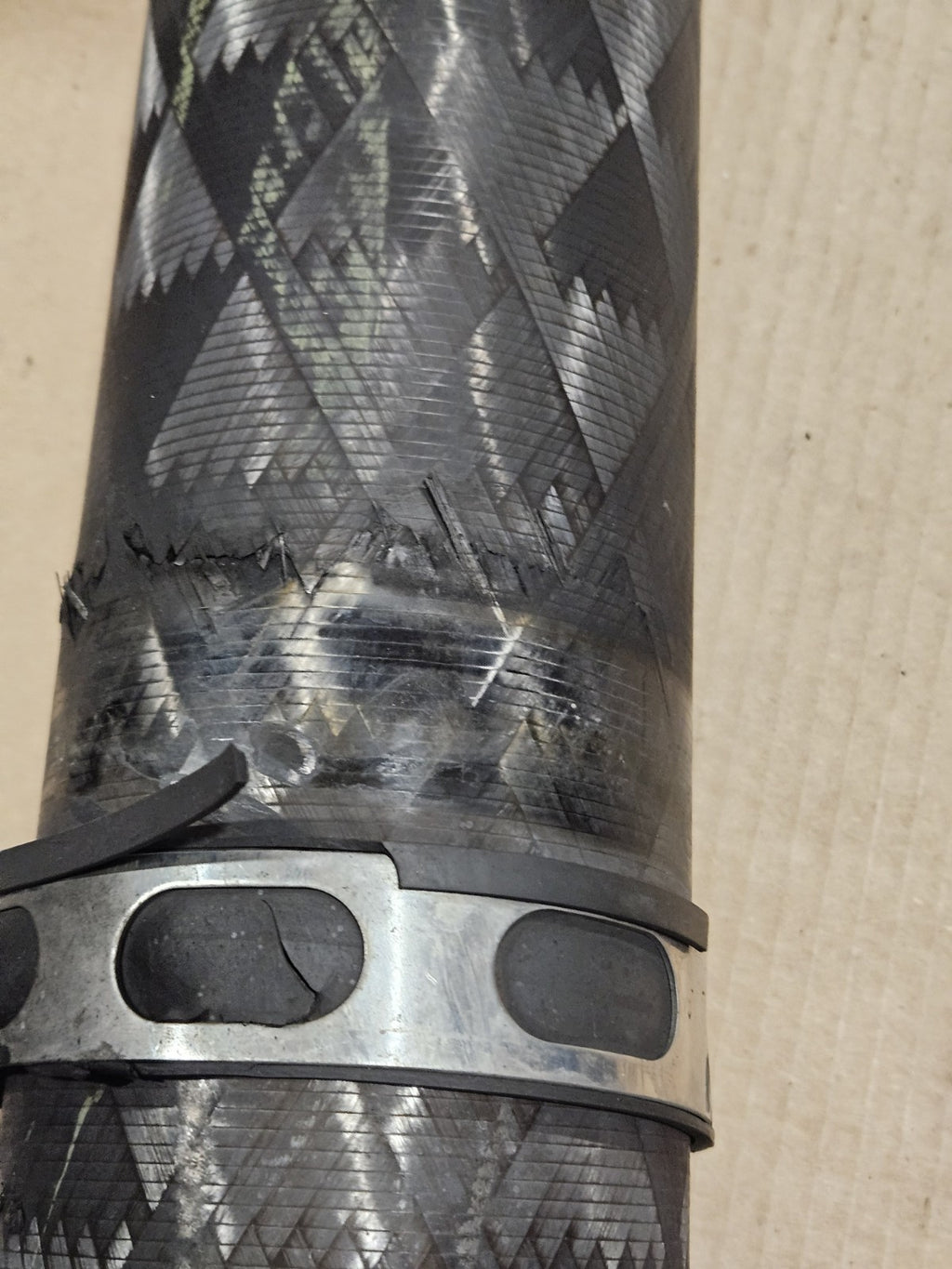 00-03 SUZUKI GSXR750 TWO BROTHERS EXHAUST PIPE MUFFLER SLIP ON CAN SILENCER DMG