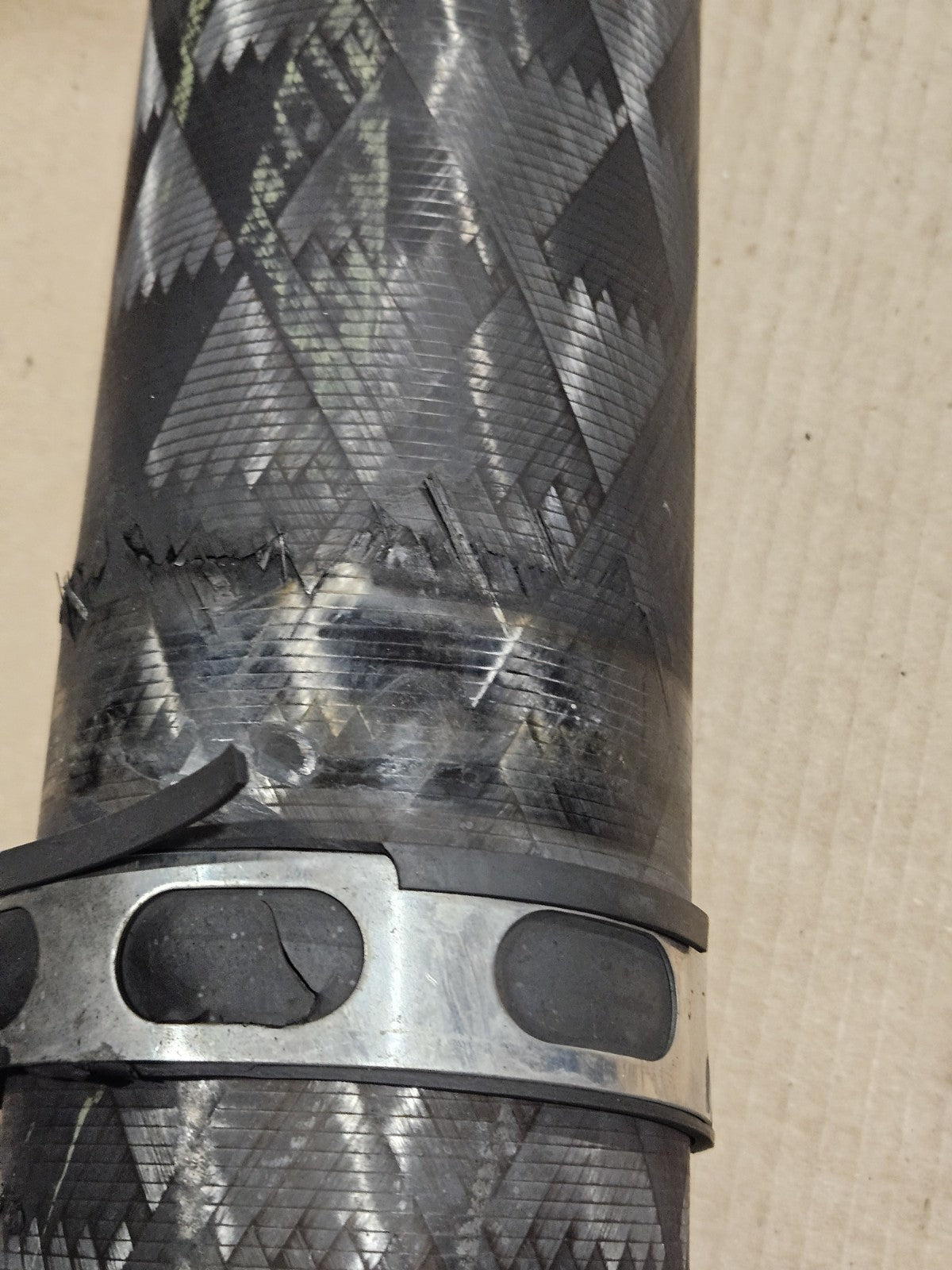 00-03 SUZUKI GSXR750 TWO BROTHERS EXHAUST PIPE MUFFLER SLIP ON CAN SILENCER DMG