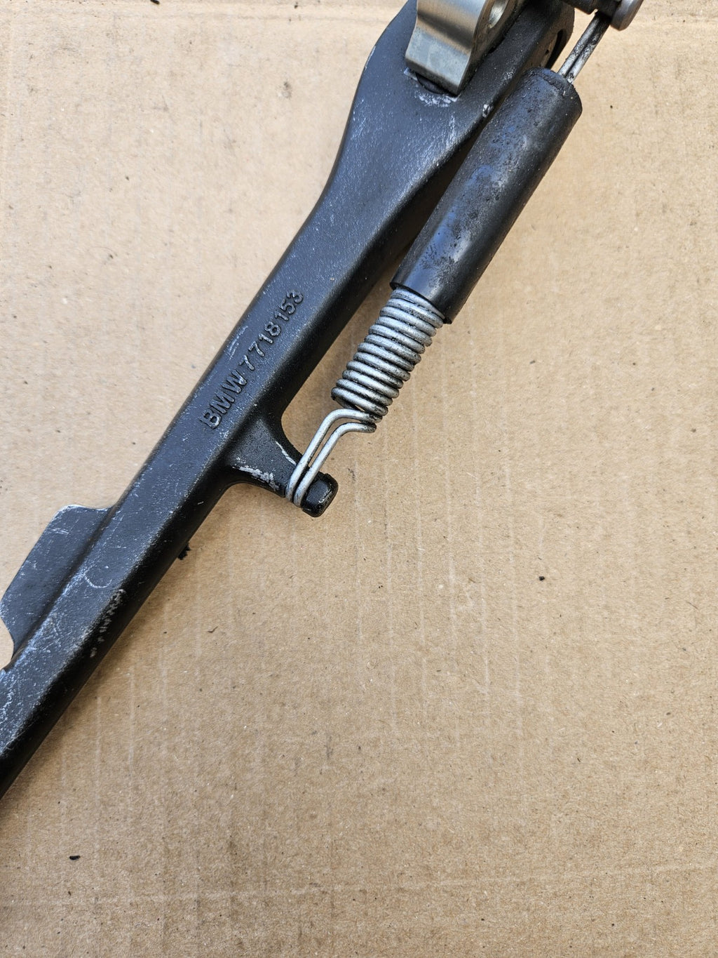 2014-2016 BMW S1000-RR S1000RR Black Kick Side Stand Kickstand Prop w/ Spring