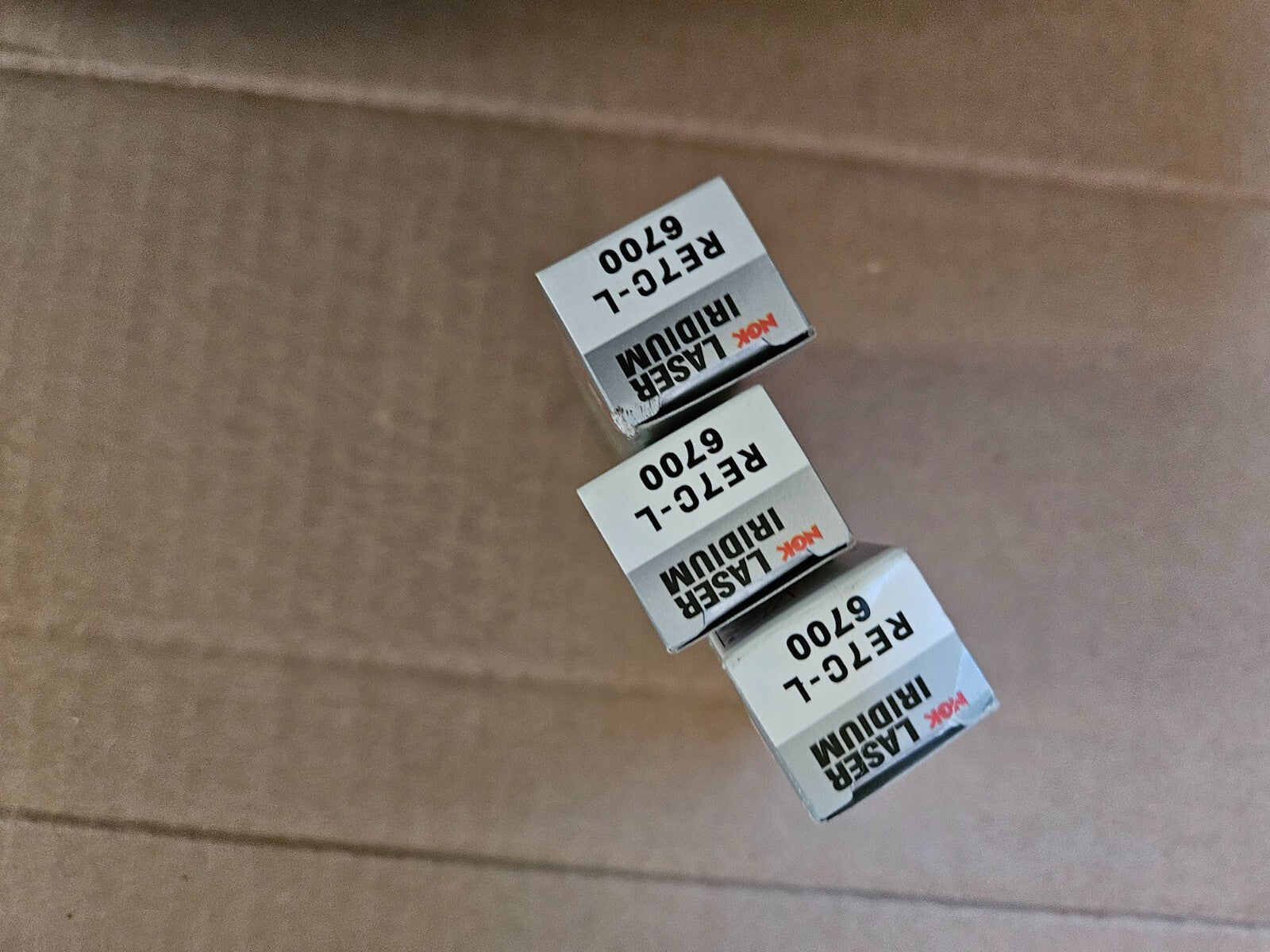 Spark Plug Laser Iridium NGK 6700 RE7CL PACK OF 3