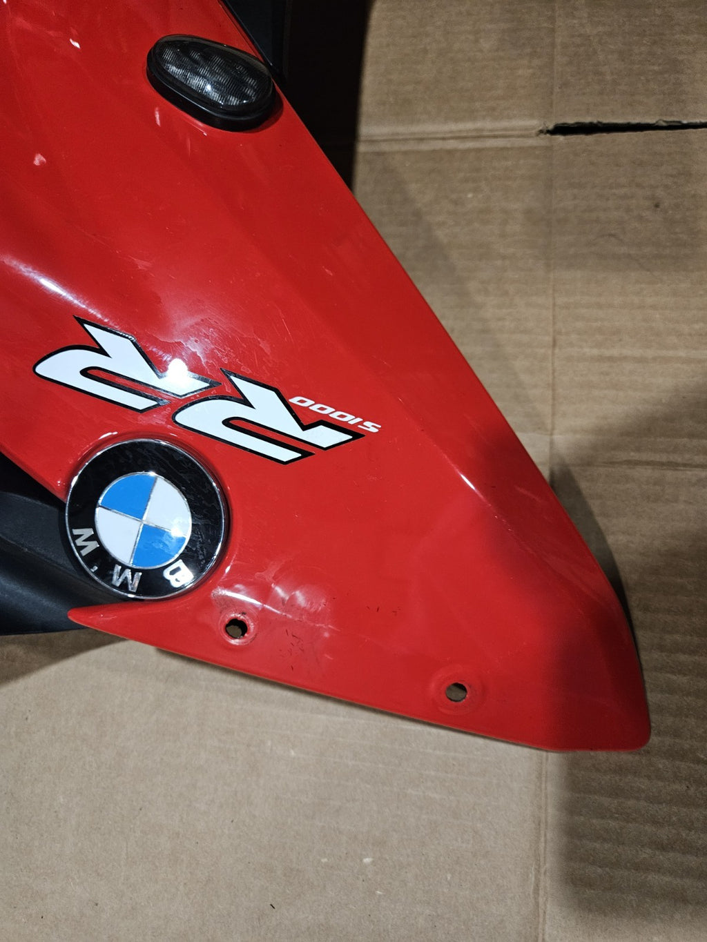 2009 - 2014 BMW S1000RR OEM Left Mid Fairing Left Side Fairing Panel RACING RED