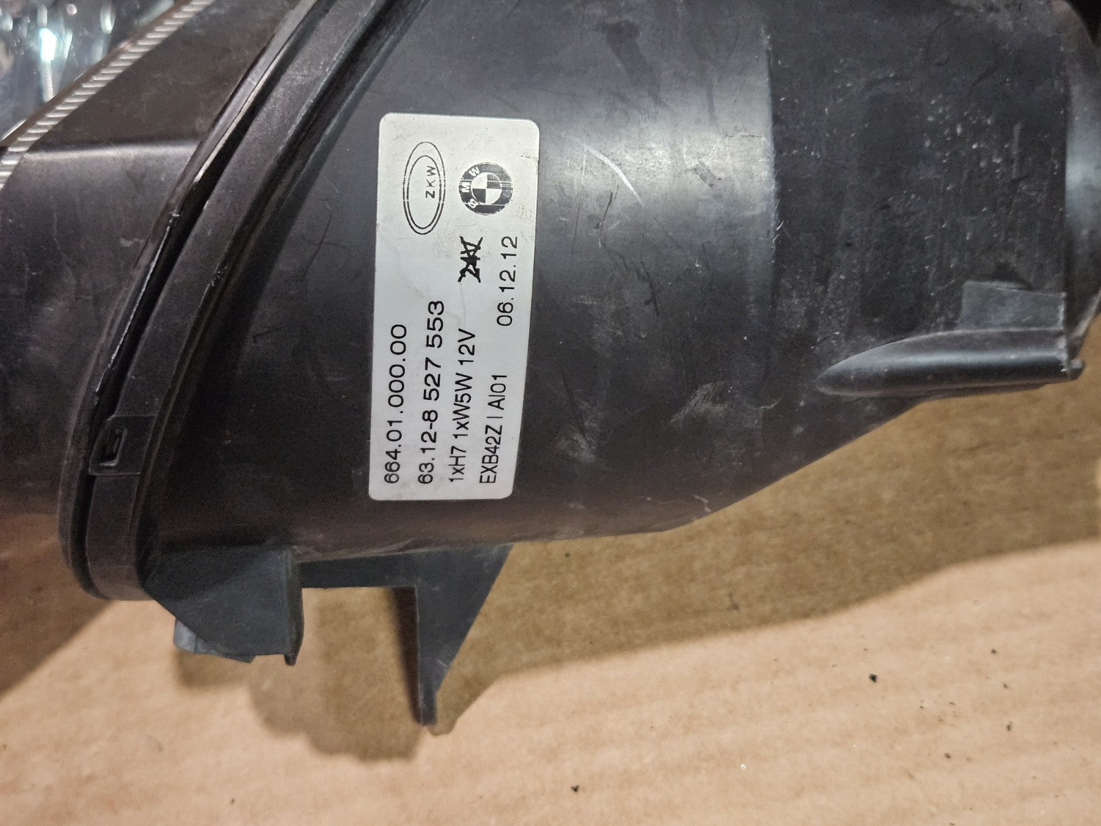 10 11 12 13 14 2013 BMW S1000RR OEM Head Light Headlight Lens Set HID lights