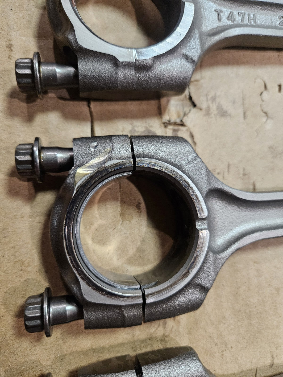 09-16 Suzuki GSXR 1000 Engine Motor Connecting Rods Set Damaged