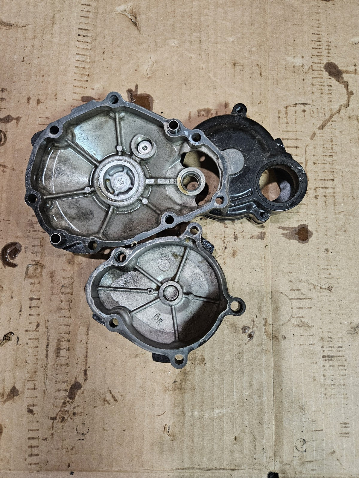 08+ SUZUKI 2009 OEM HAYABUSA STARTER CLUTCH COVER 11380-24F20