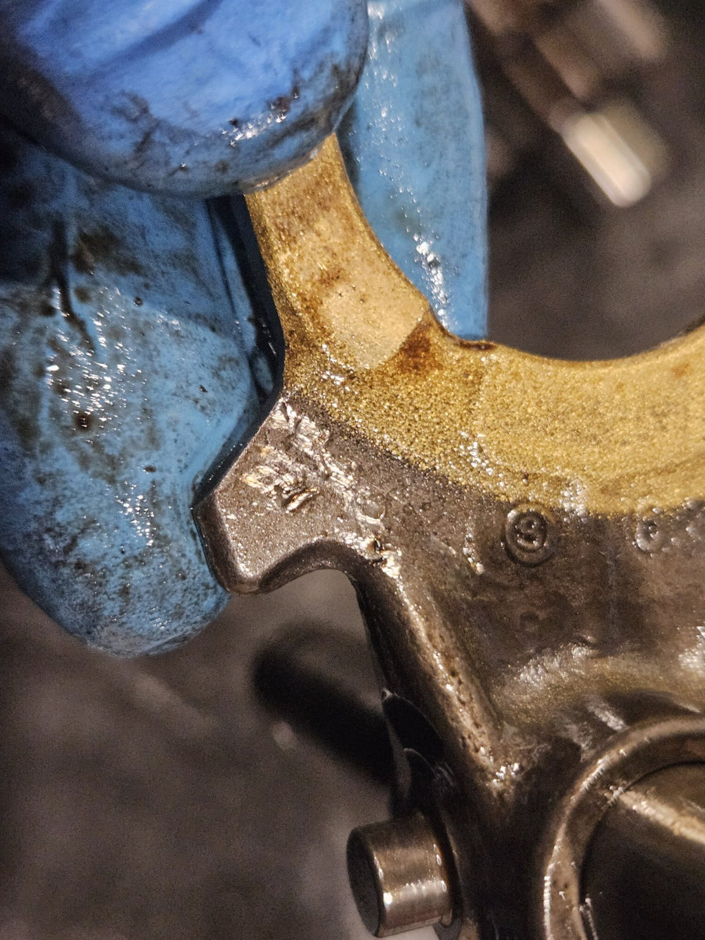 10-14 2013 BMW S1000RR ENGINE MOTOR OEM TRANSMISSION TRANNY GEARS SHIFT FORKS