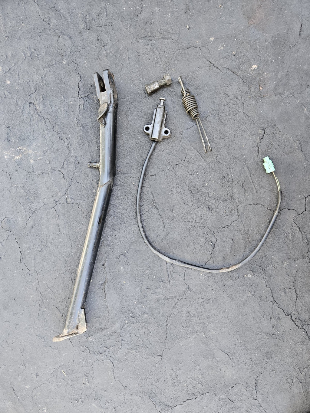 2004 Suzuki Drz400s Drz400sm - OEM Kick Stand W/Spring - Stock 42310-29F00 00-23