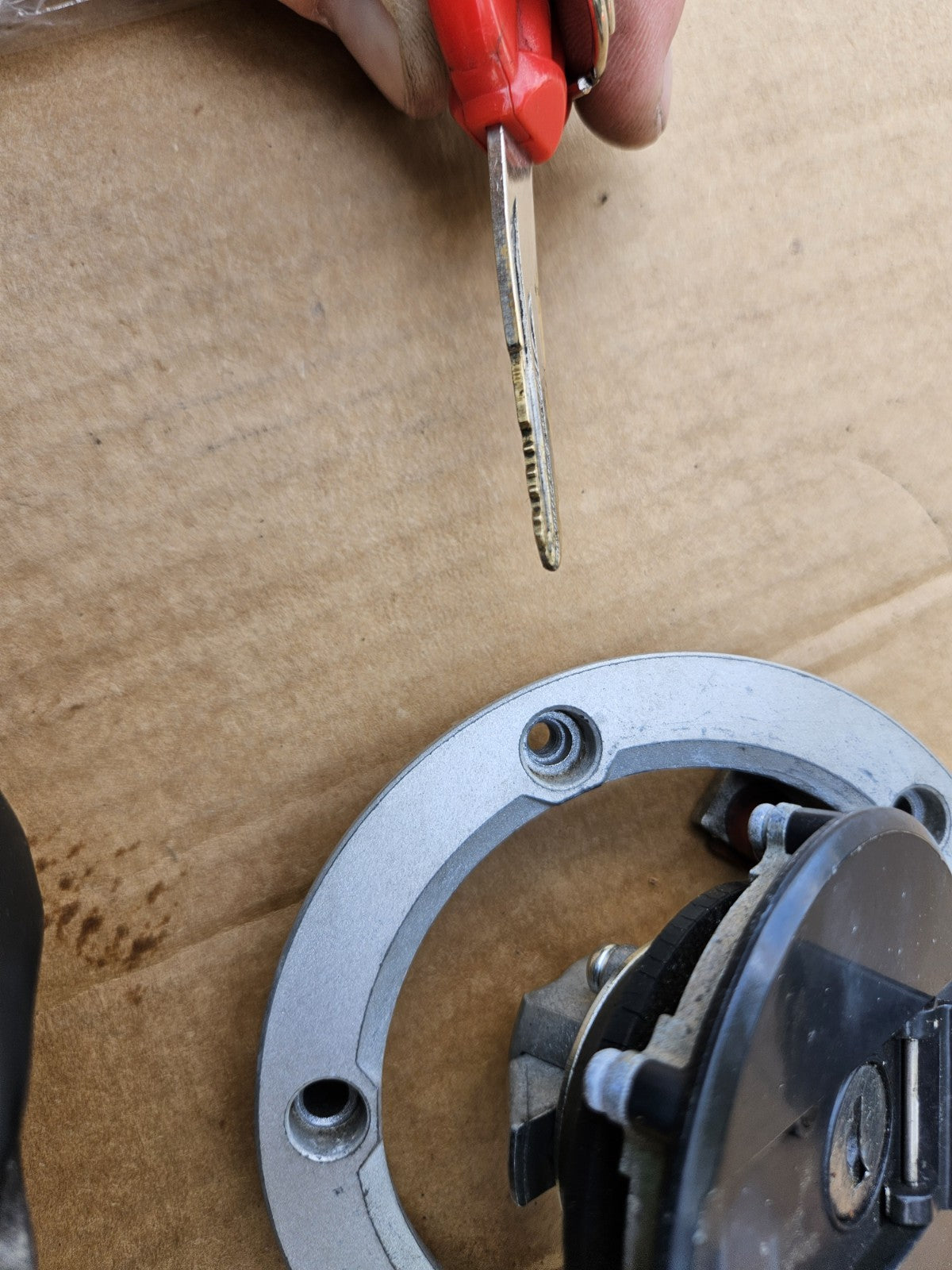 07-15 2015 SUZUKI GSXR 1000 OEM IGNITION LOCK KEY SET W/ GAS CAP AND LOCK