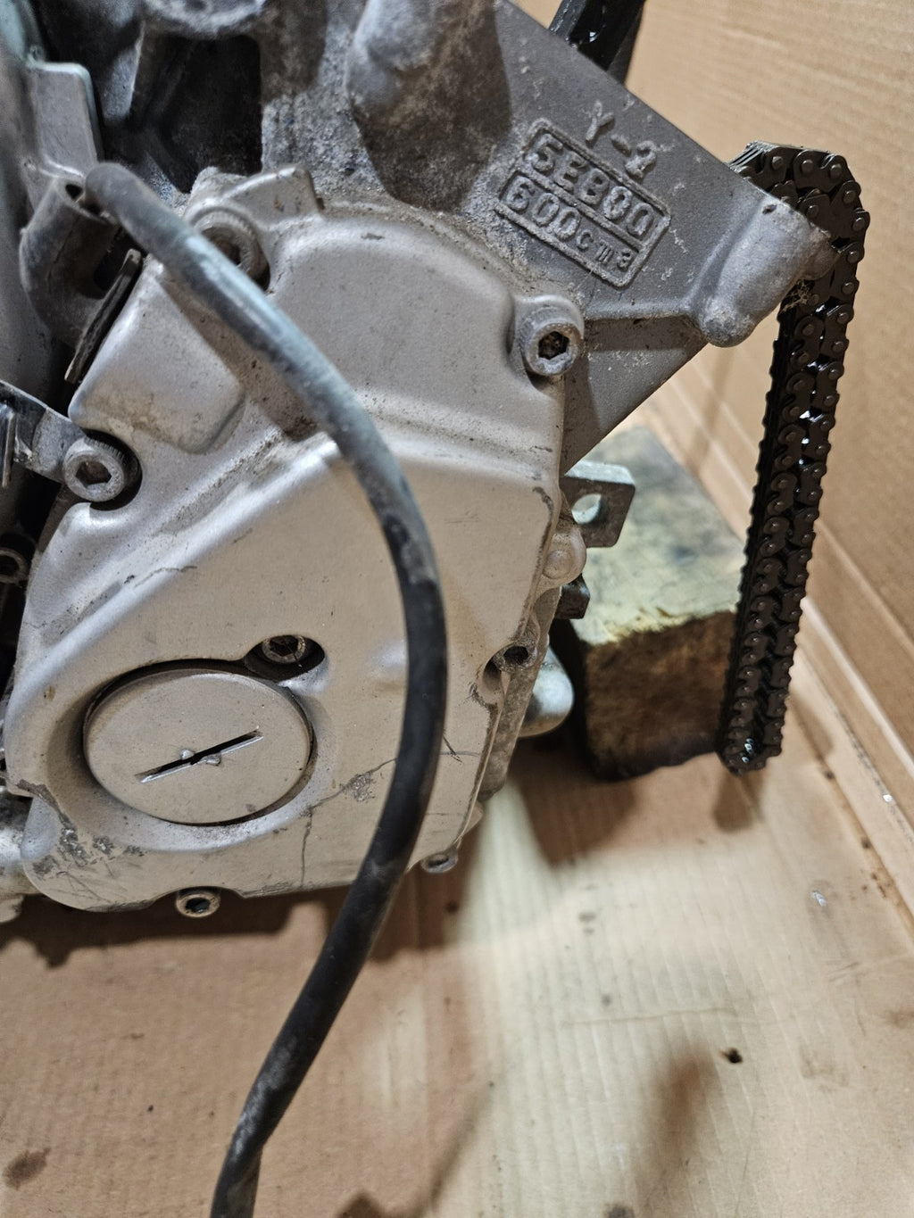 99 00 01 02 YAMAHA YZFR6 YZF-R6 MOTOR ENGINE Bottom End Piston Cylinder Case