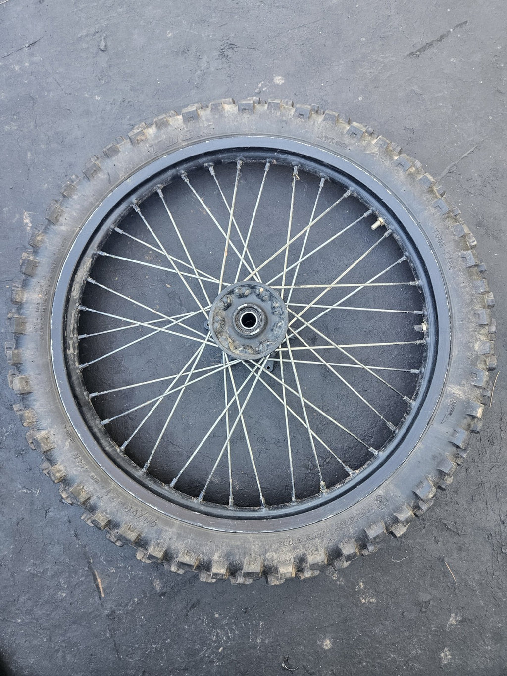 00-07 SUZUKI DRZ 400 DRZ 400E OEM FACTORY FRONT WHEEL FRONT RIM