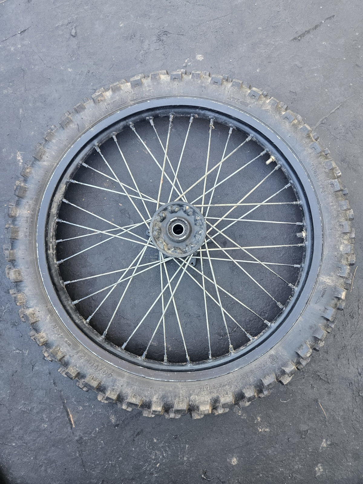 00-07 SUZUKI DRZ 400 DRZ 400E OEM FACTORY FRONT WHEEL FRONT RIM