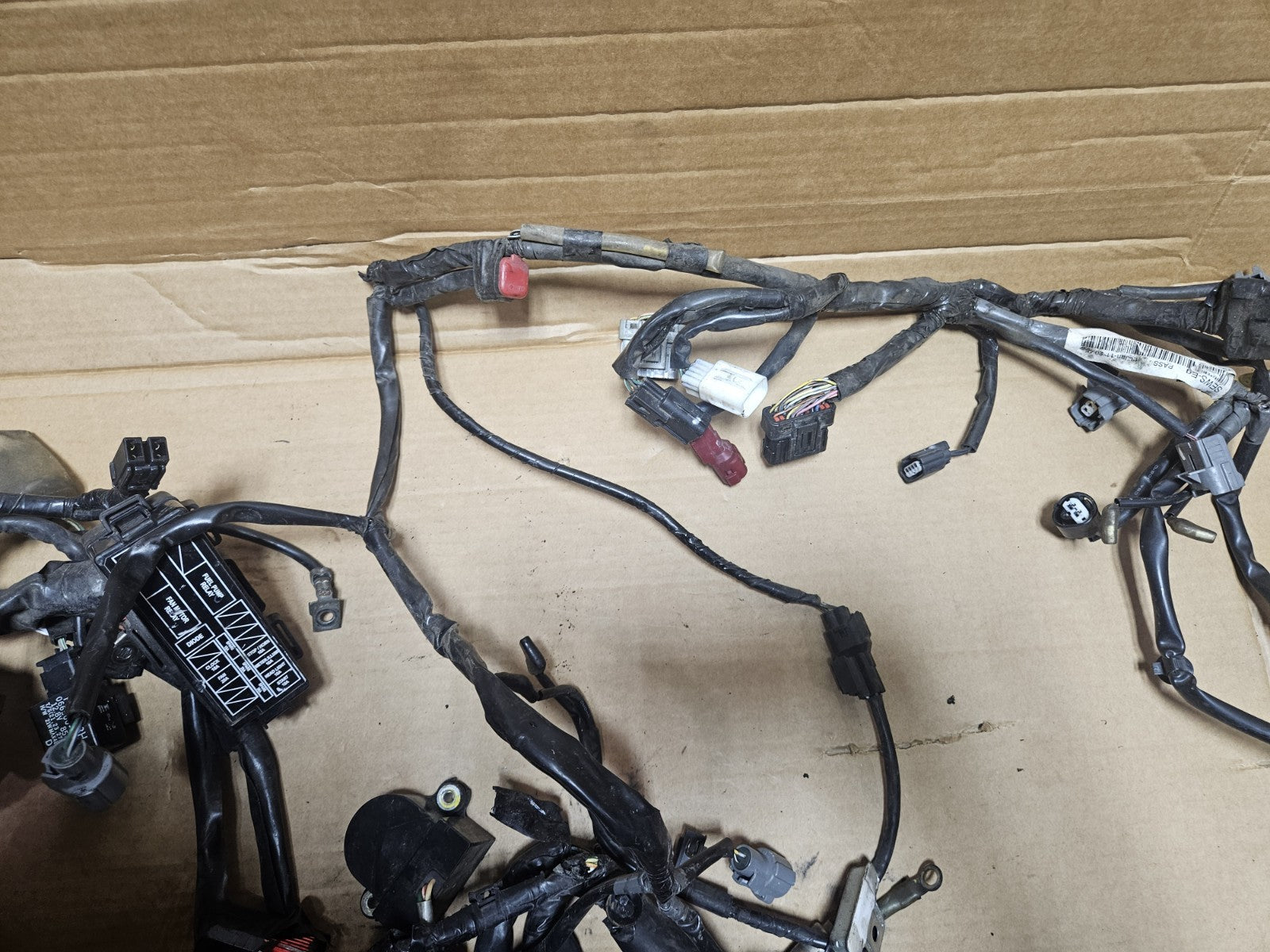 2011 HONDA CB1000R MAIN ENGINE WIRING HARNESS MOTOR WIRE LOOM OEM
