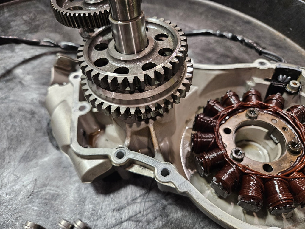 2009-2019 BMW S1000RR ENGINE STATOR MAGNETO ALTERNATOR COVER, Alternator, Gears