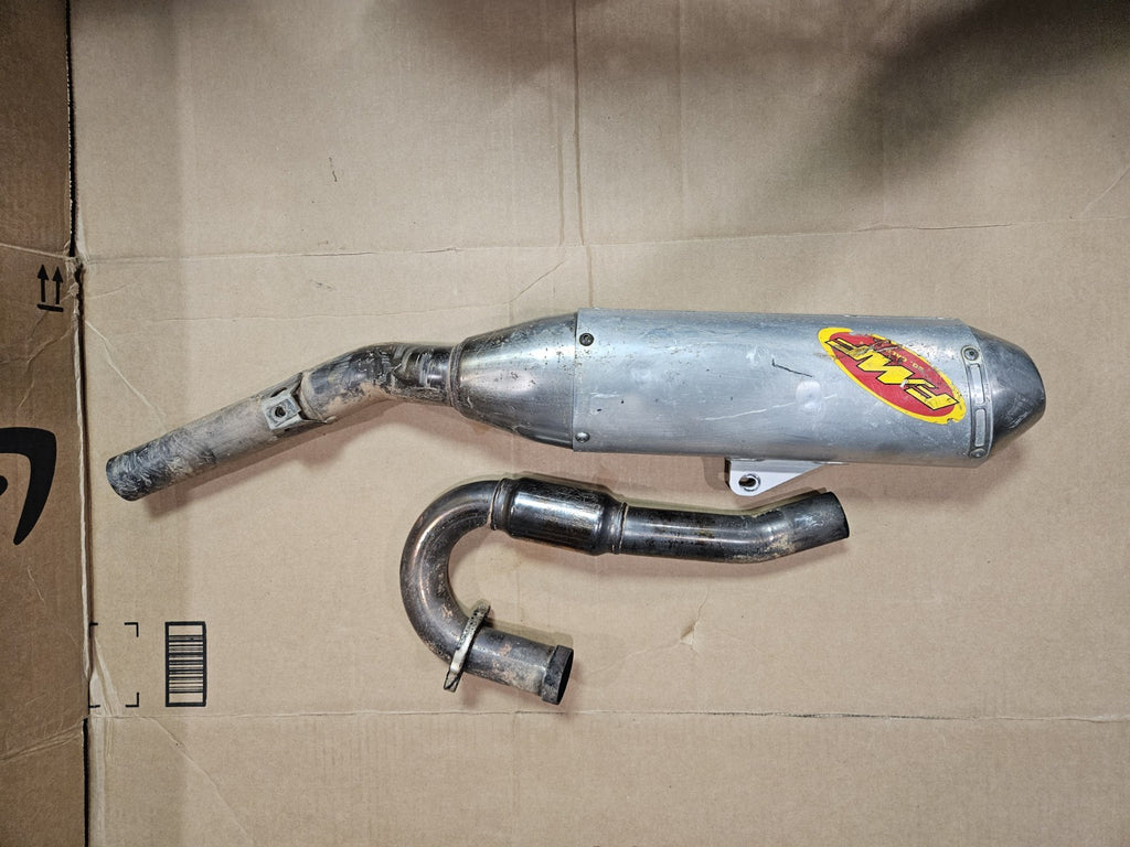 05-07 rmz450 rmz 450 fmf power bomb header pipe exhaust Muffler. FMF Full System