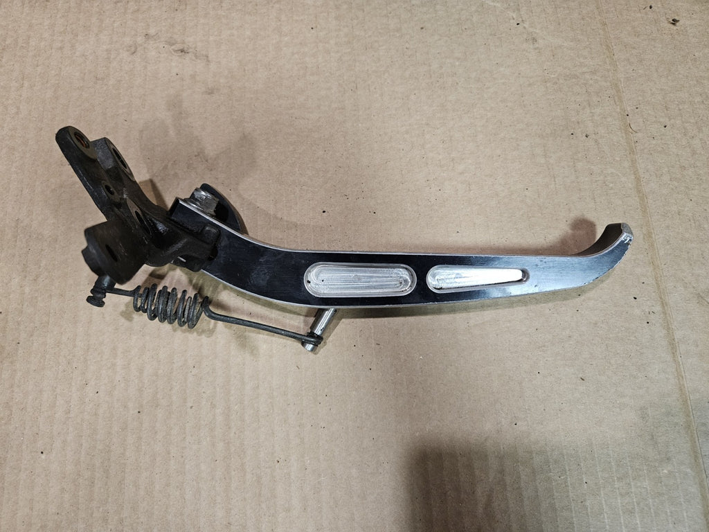 HAYABUSA BLACK CONTRAST DIAMOND CUT 2" SHORT KICKSTAND 2008-2020 SUZUKI HAYABUSA