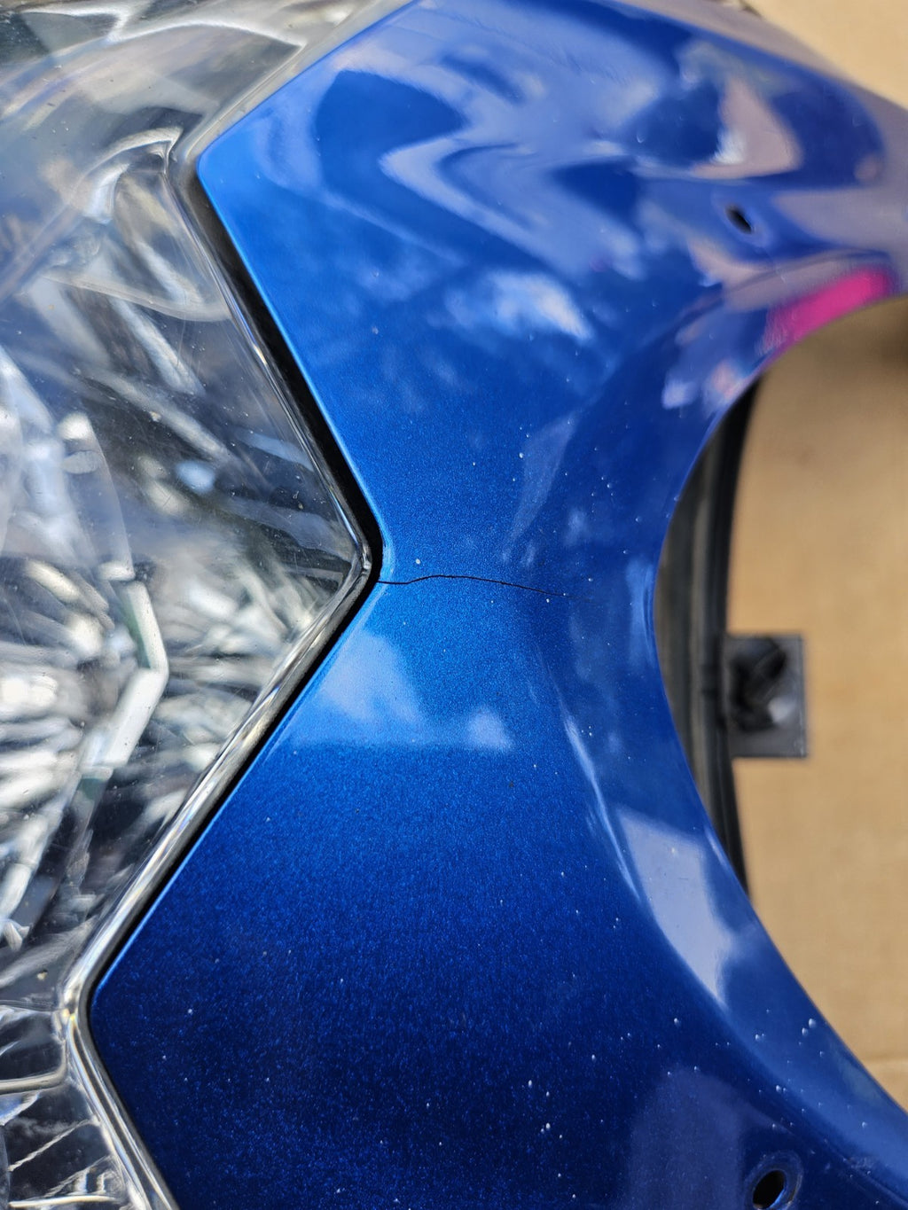 2009-2016 Suzuki GSXR1000 GSXR 1000 Front Headlight Lamp Head Light w/ LED Bulbs