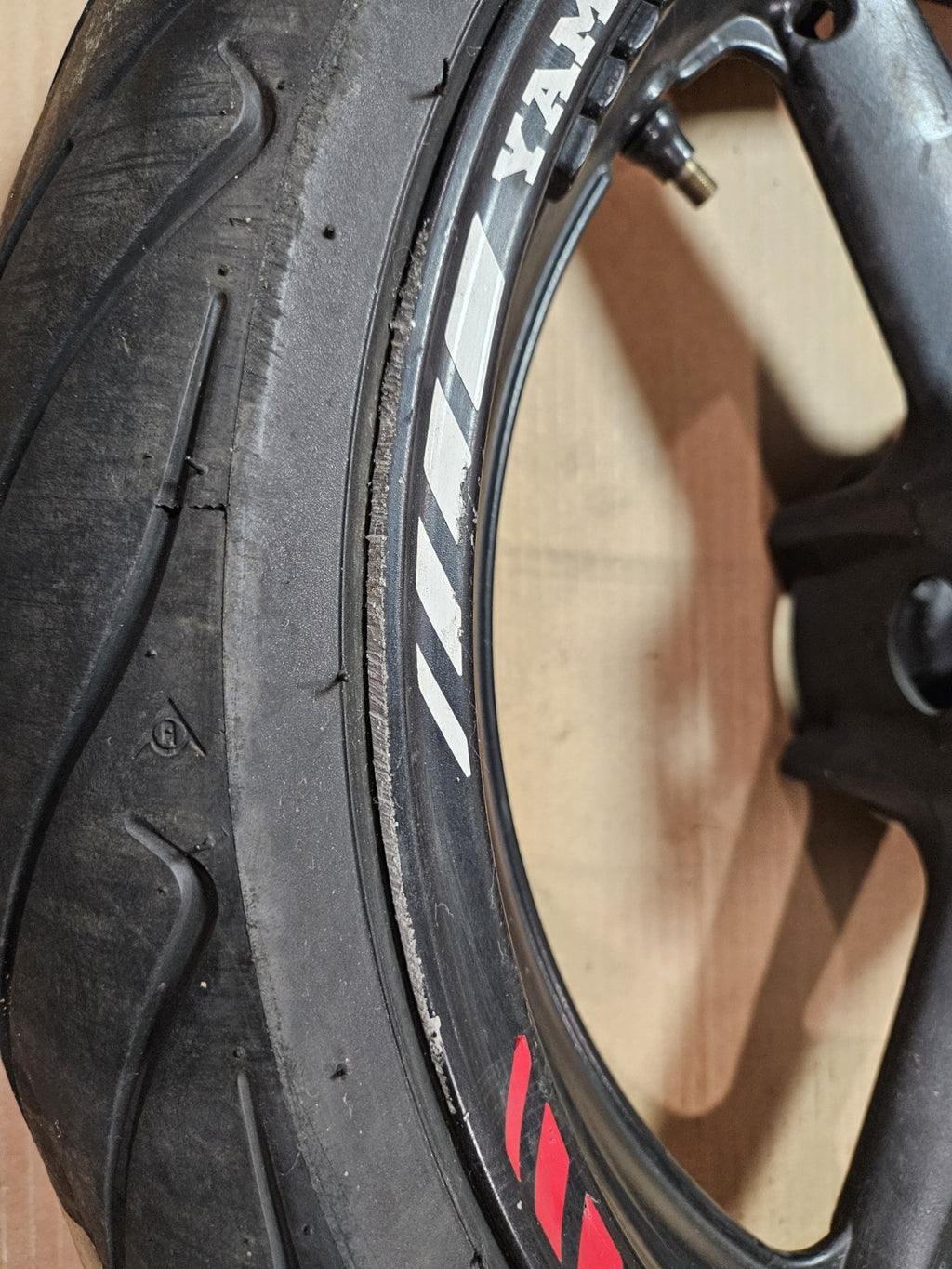 2001 01 YAMAHA YZFR6L YZF R6L R6 FRONT RIM REAR RIM