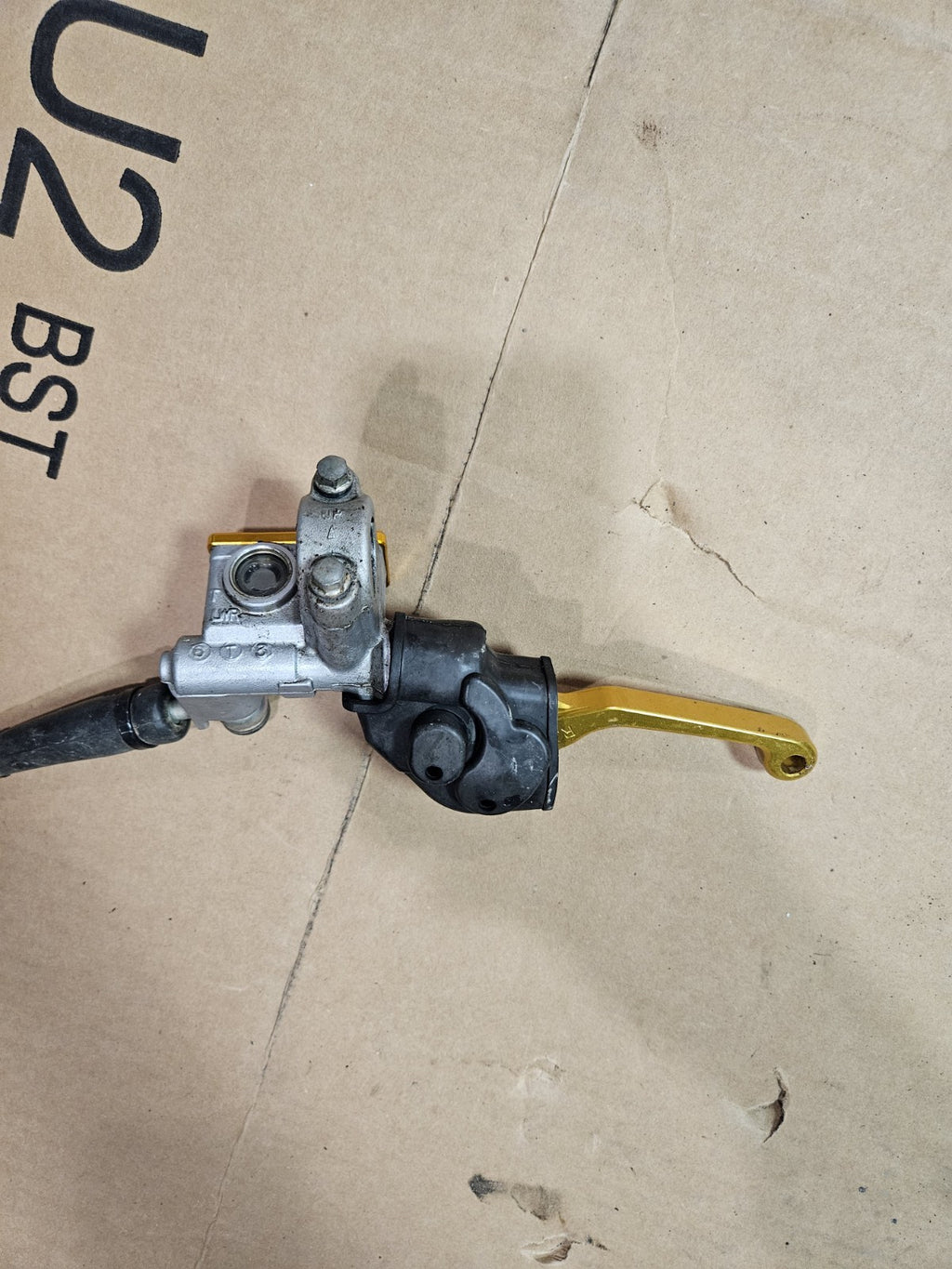 2007 RMZ450 Front Brake Assembly Mastercylinder Caliper Line