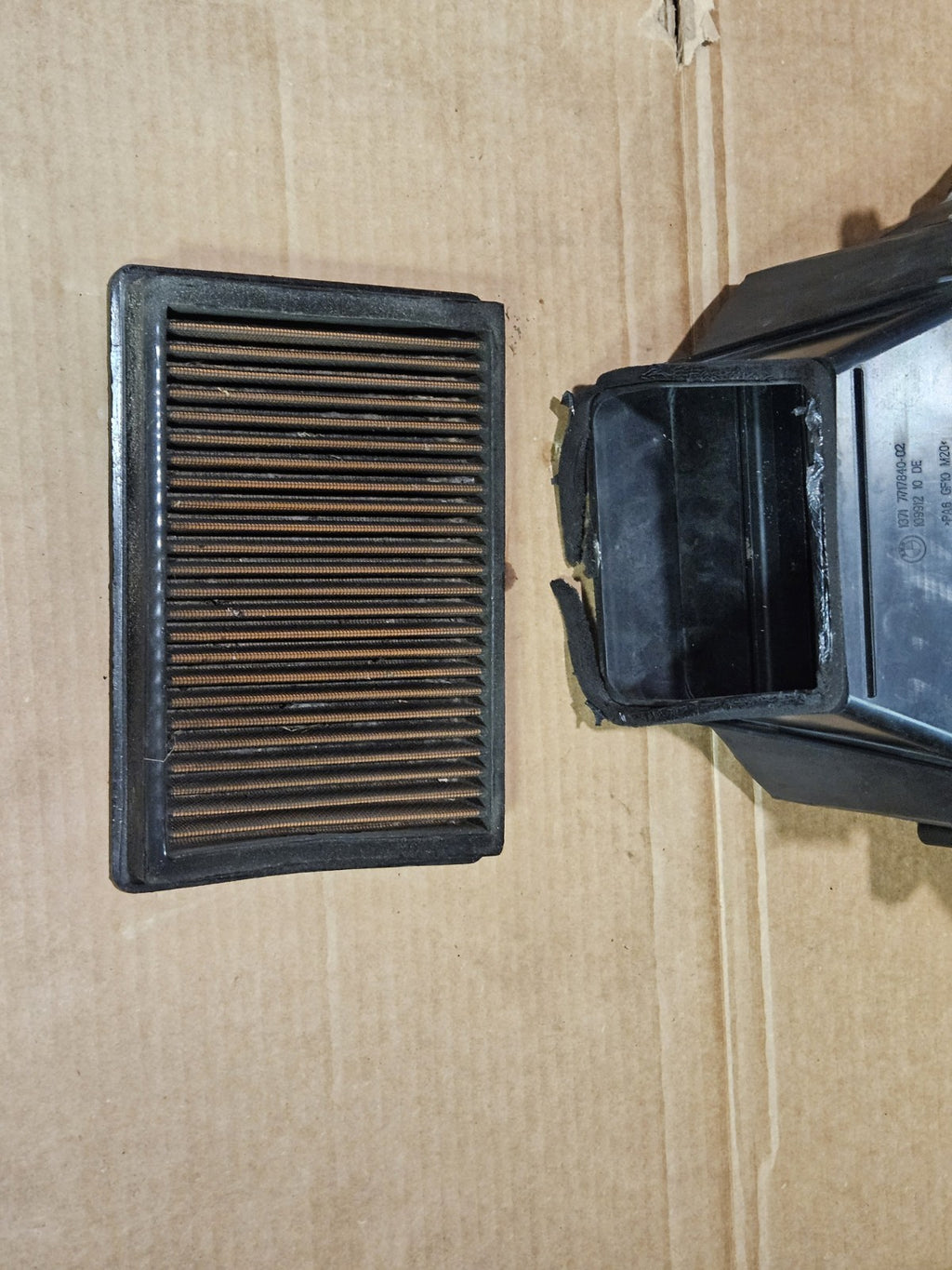 09-14 2013 BMW S1000RR OEM AIRBOX AIR INTAKE FILTER BOX SPRINT AIR FILTER