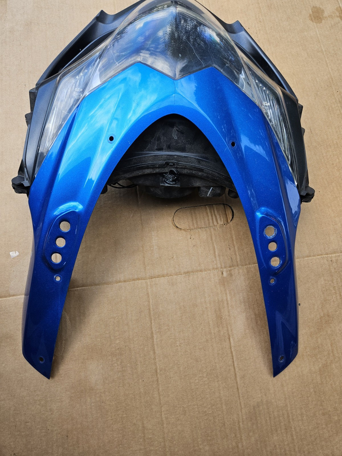 2009-2016 Suzuki GSXR1000 GSXR 1000 Front Headlight Lamp Head Light w/ LED Bulbs