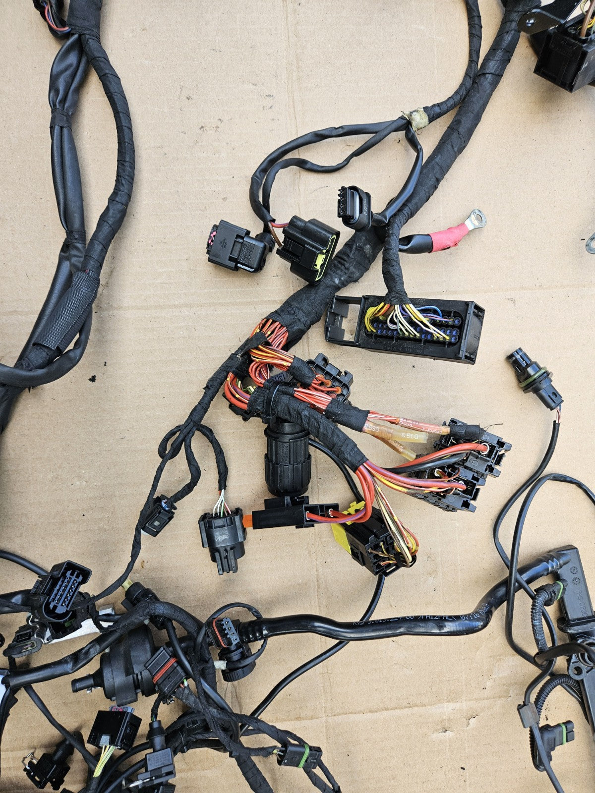 15-18 BMW S1000RR Main Wiring Wire Harness Loom OEM Good  2 Piece Harness. OEM