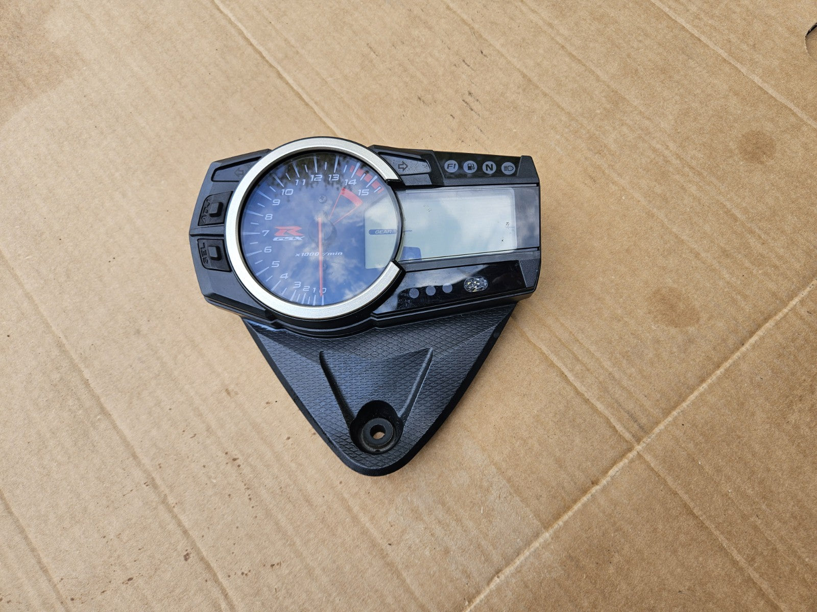 09-15 2015 SUZUKI GSXR 1000 OEM SPEEDO GAUGES DISPLAY CLUSTER READ DESCRIPTION