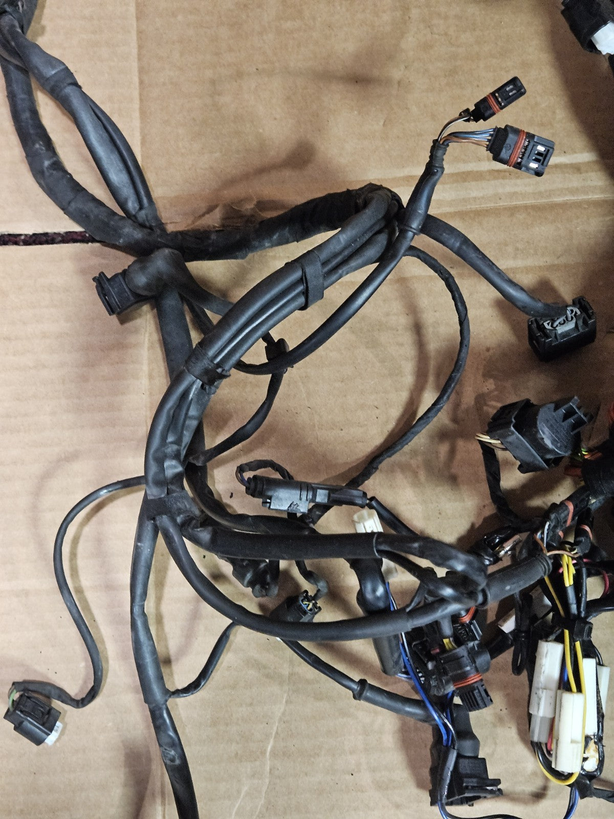 2010-2014 2013 BMW S1000RR OEM MAIN ENGINE WIRING HARNESS MOTOR WIRE LOOM