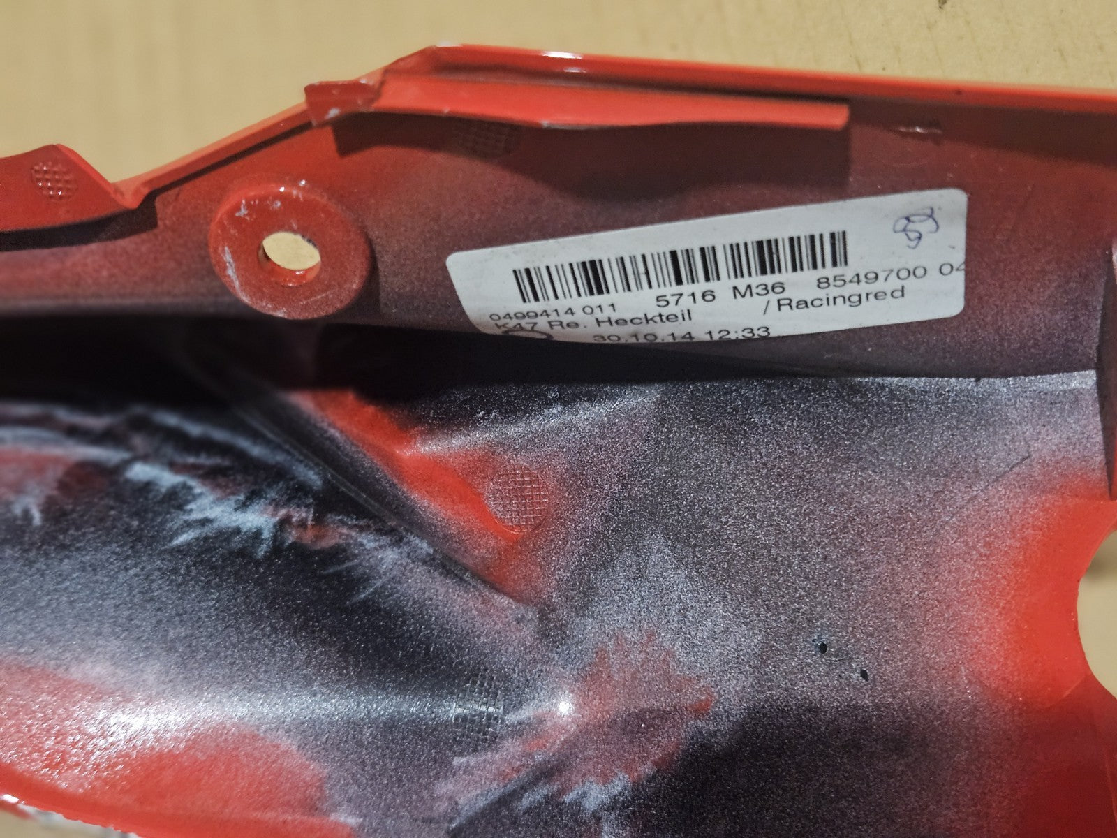 15 16 17 18 19 BMW S1000RR OEM LEFT RIGHT REAR BACK TAIL FAIRING COWL SHROUD