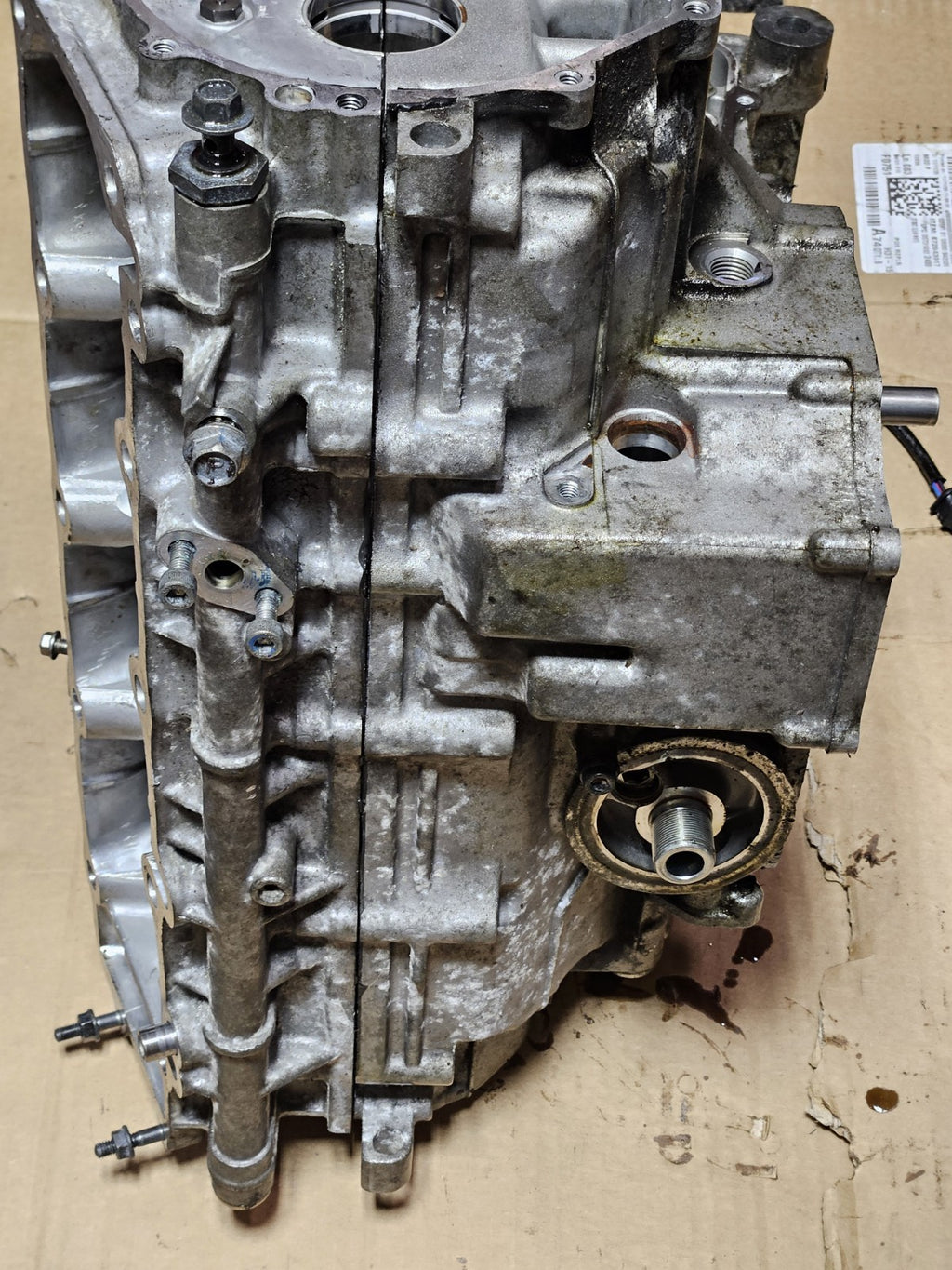 2009 08-12 Suzuki Hayabusa Busa GSXR1300 Crankcase Crank Case Engine Motor Block