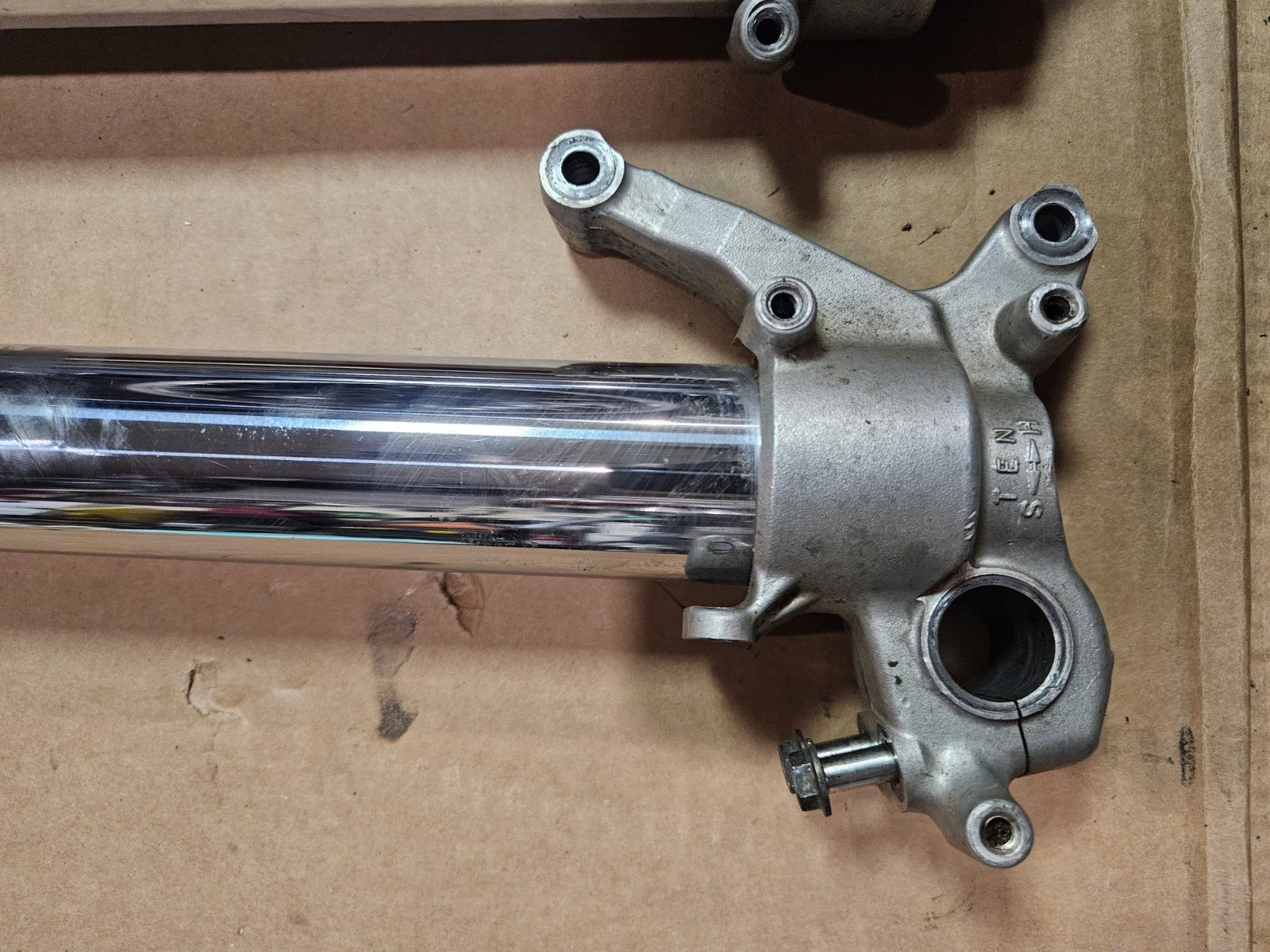 05-07 SUZUKI RMZ450 FRONT END FORKS  FORK TUBES (SEE DESCP)