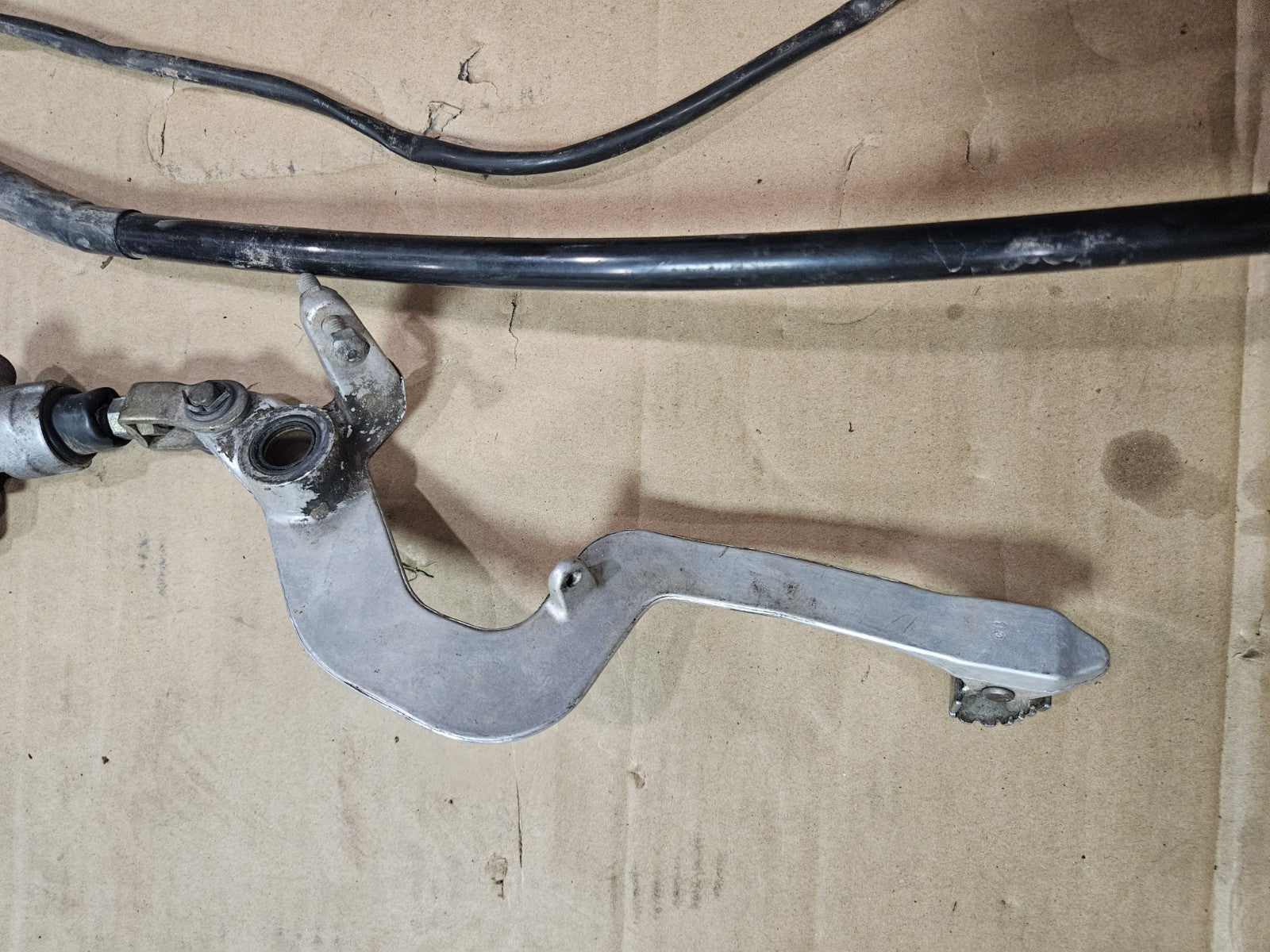 Suzuki DRZ400 OEM Complete Rear Brake Assembly