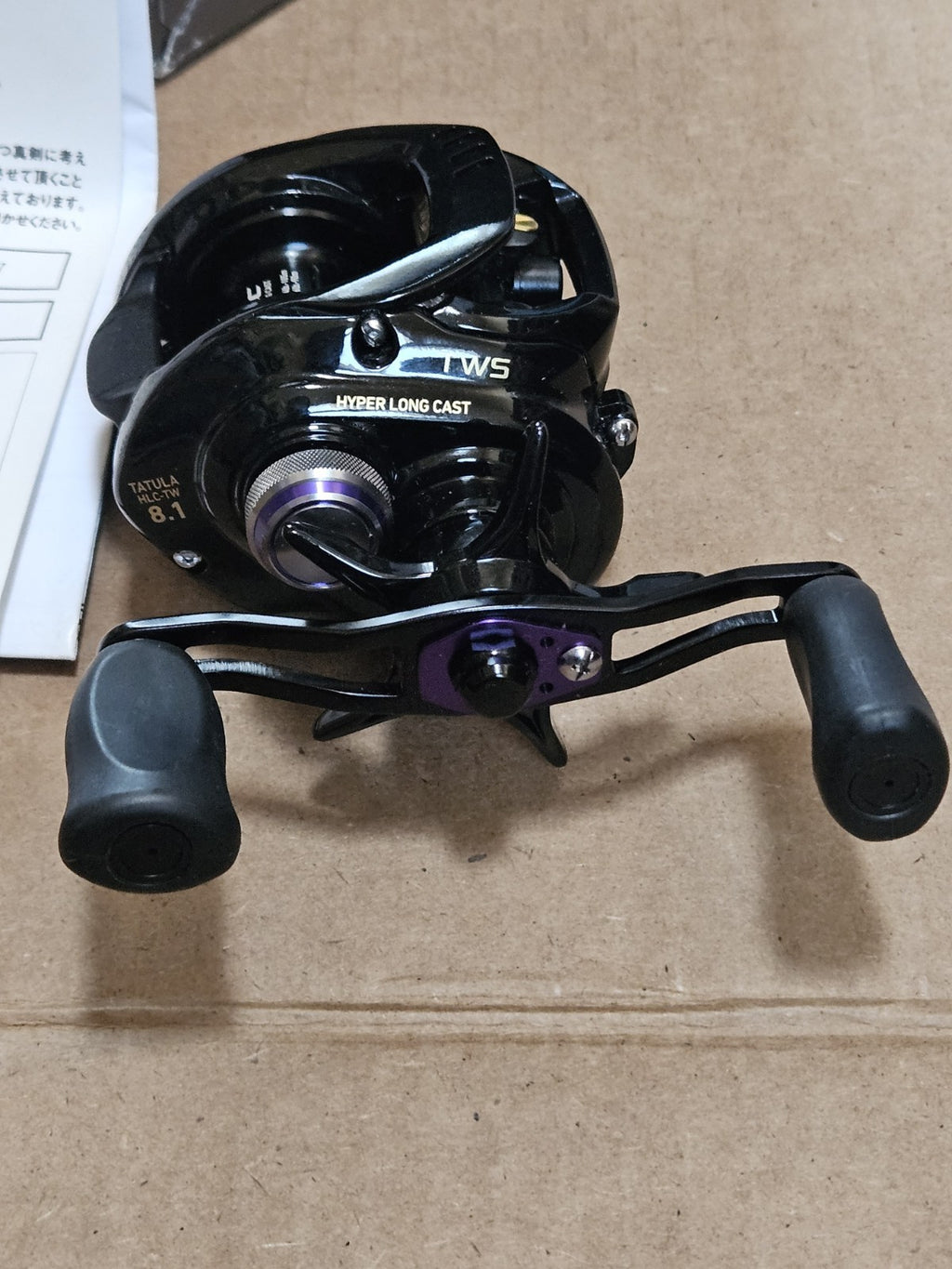 DAIWA TATULA HLC 8.1R-TW RH 8.1:1 Gear ratio Baitcasting Reel New With Box