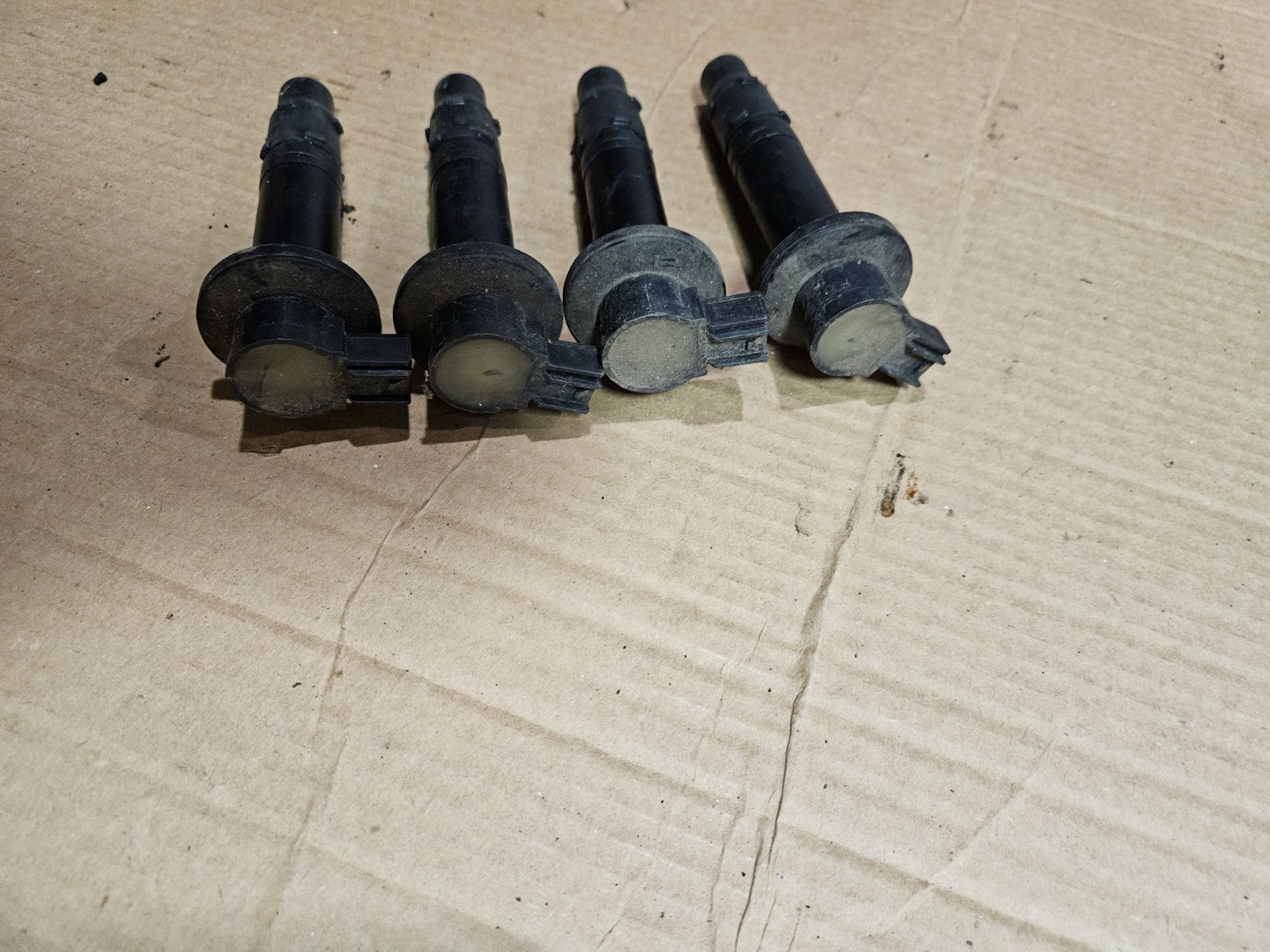 01-02 YAMAHA YZF R6 IGNITION COILS COIL SPARK PLUG CAPS STICK PACK SET