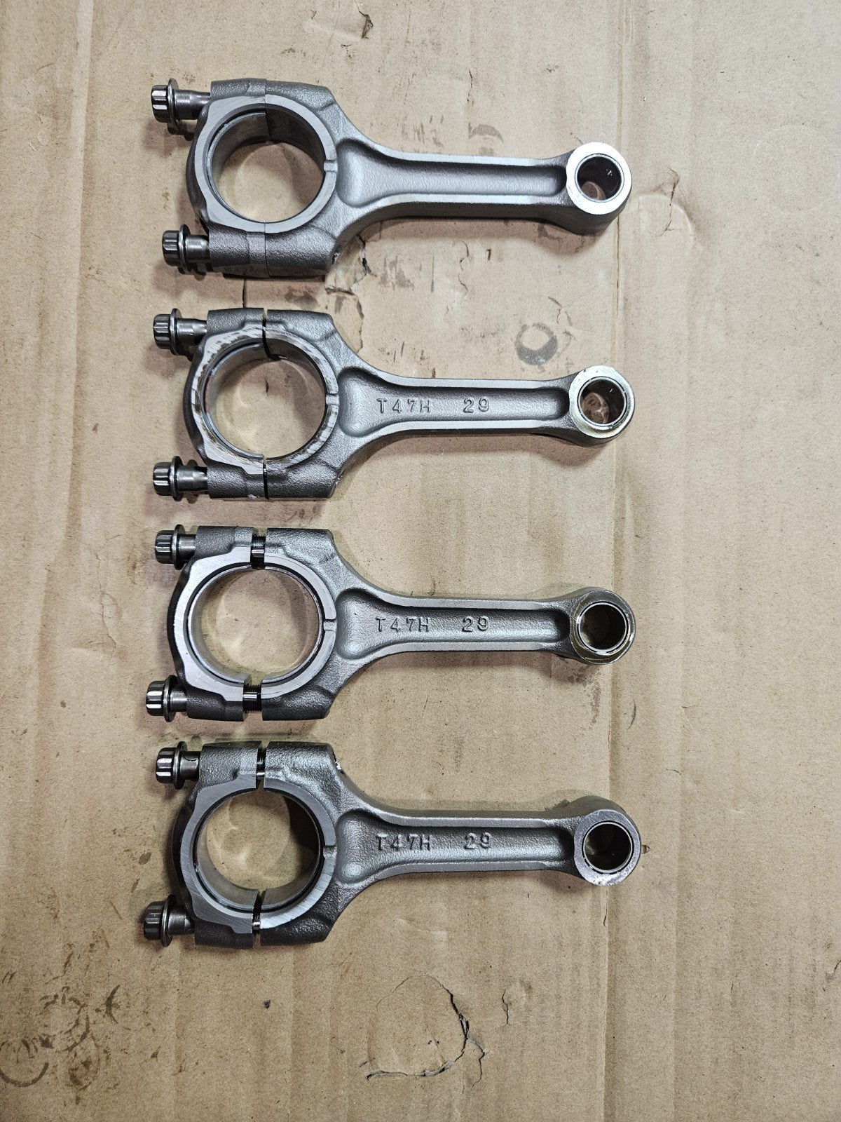 09-16 Suzuki GSXR 1000 Engine Motor Connecting Rods Set Damaged