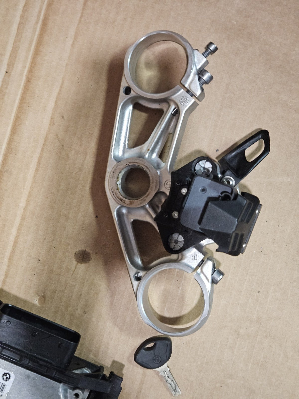 09-14 2013 Bmw S1000rr OEM Ecu Ignition Lockset Lock Key Set  Seat Oem