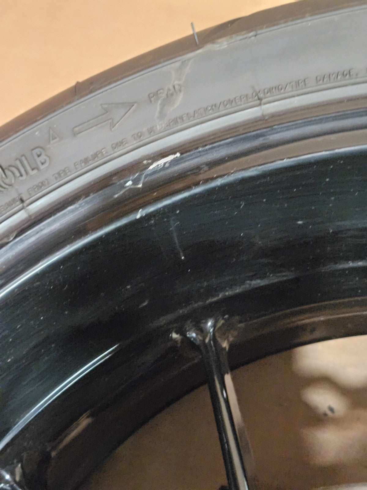 2010-2014 BMW S1000R S1000RR S1000 R RR REAR WHEEL BACK WHEEL OEM REAR RIM