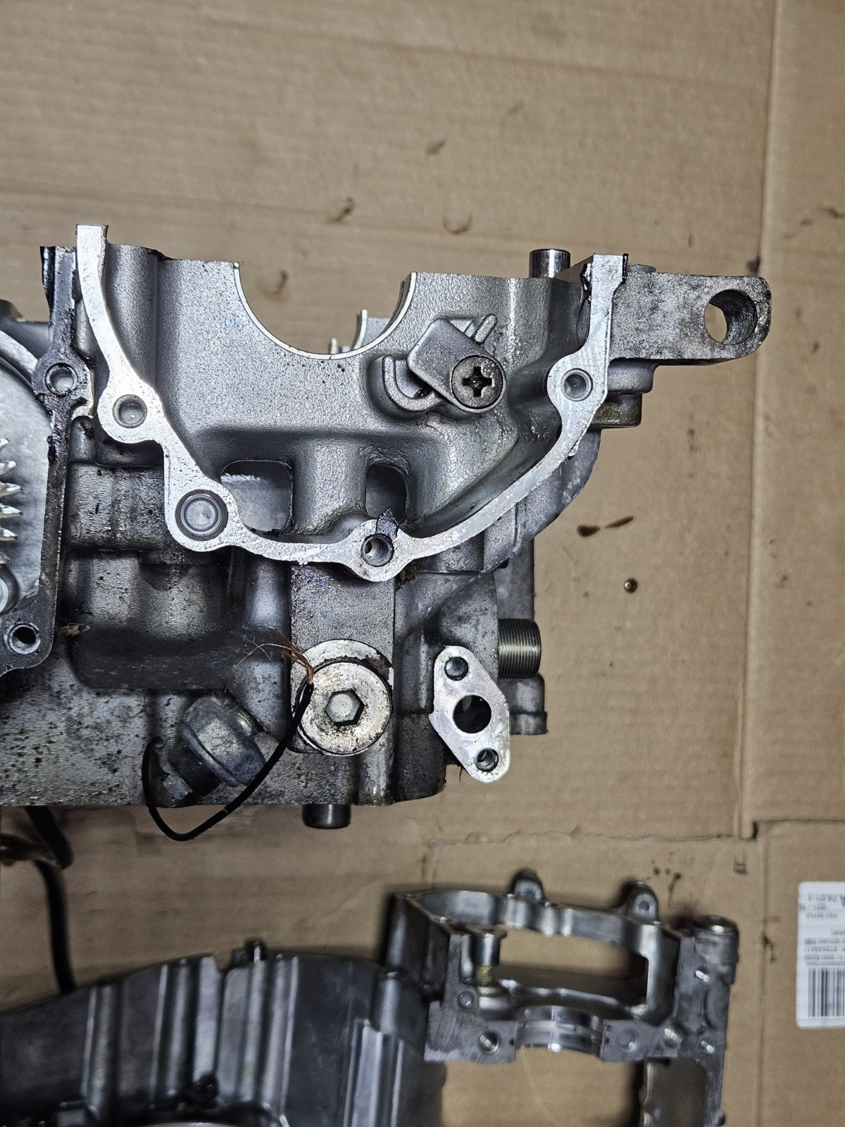 2009 08-12 Suzuki Hayabusa Busa GSXR1300 Crankcase Crank Case Engine Motor Block