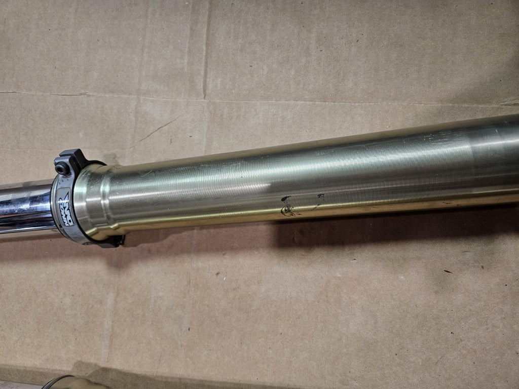 05-07 SUZUKI RMZ450 FRONT END FORKS  FORK TUBES (SEE DESCP)