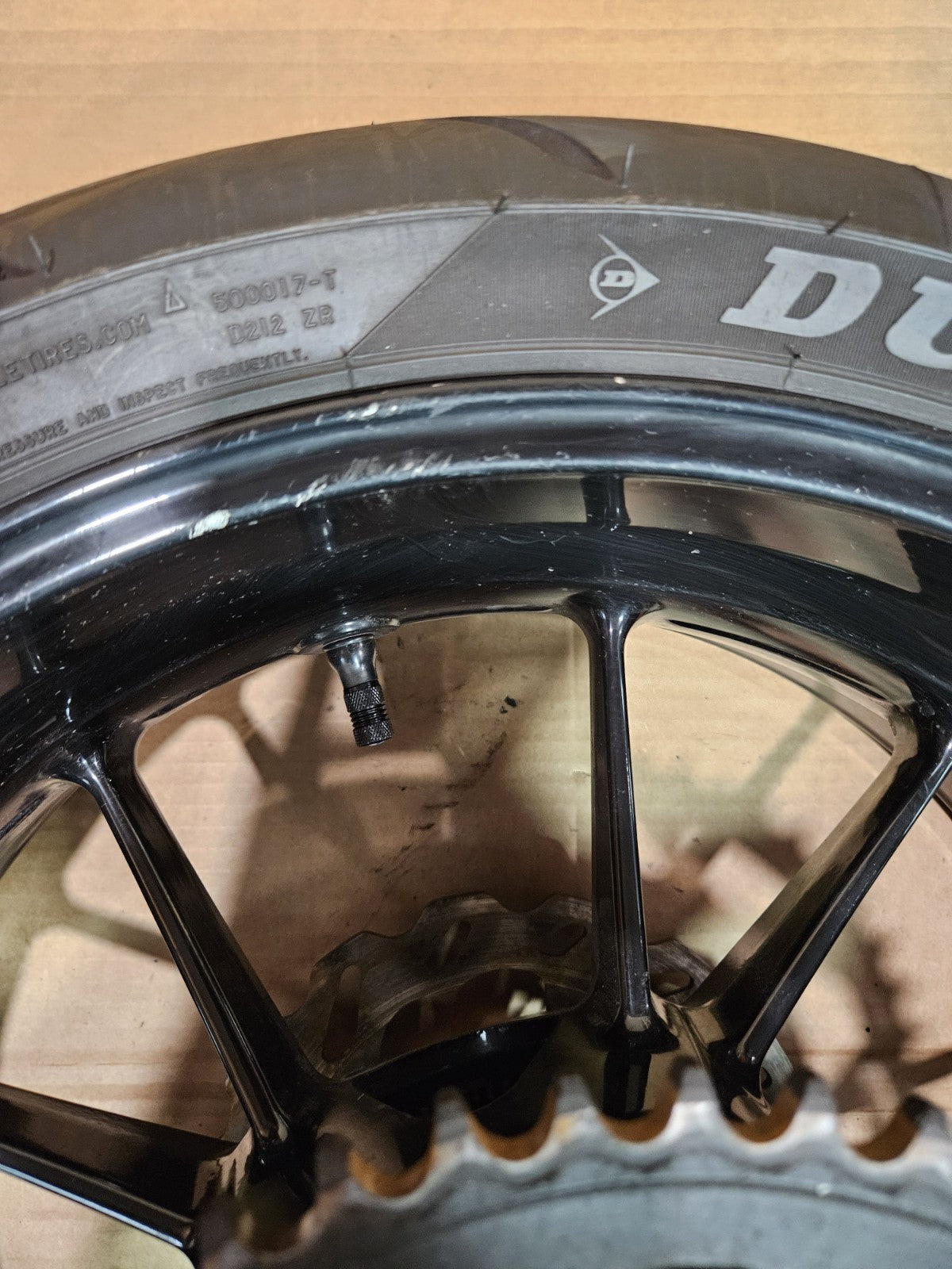 2010-2014 BMW S1000R S1000RR S1000 R RR REAR WHEEL BACK WHEEL OEM REAR RIM