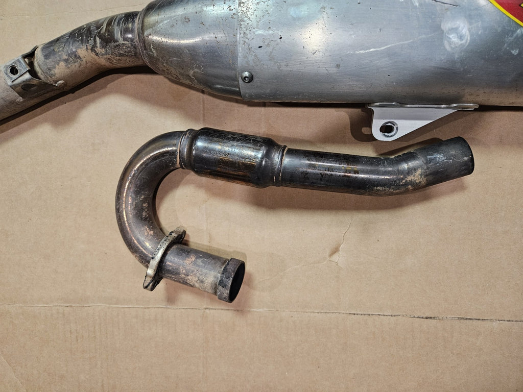 05-07 rmz450 rmz 450 fmf power bomb header pipe exhaust Muffler. FMF Full System